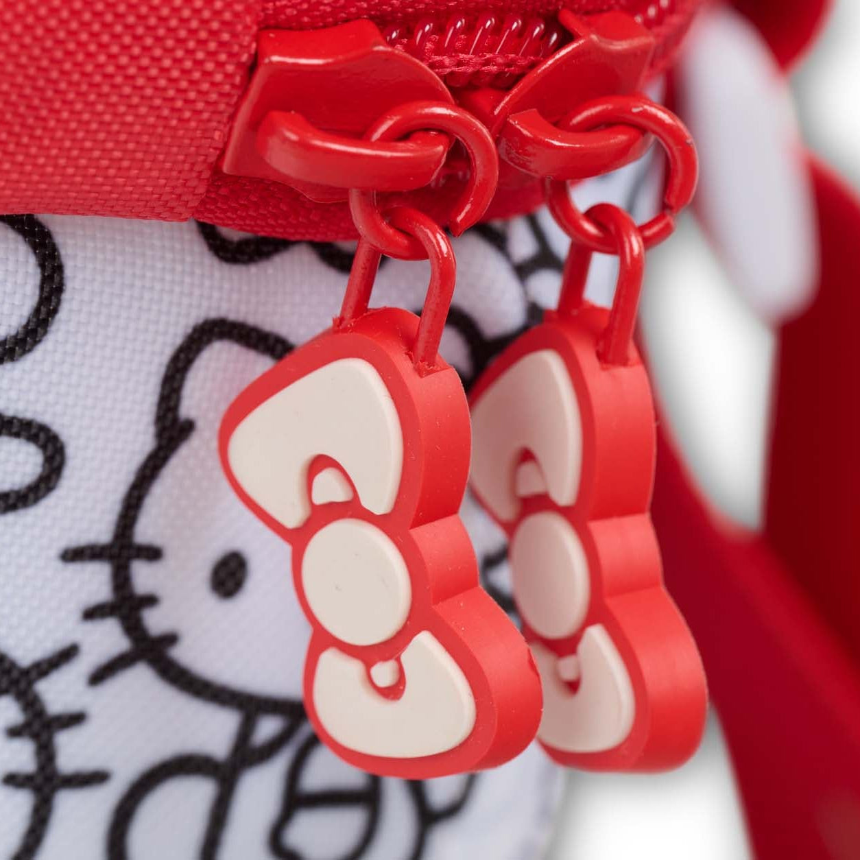 Hello Kitty Igloo lunch bag cooler open, showing the insulated interior