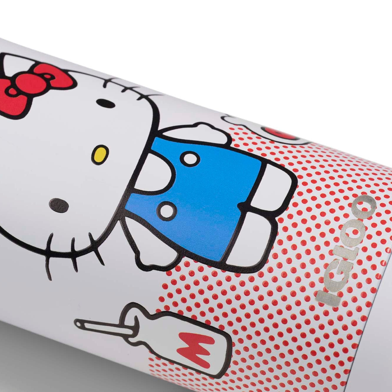 Hello Kitty tumbler showcasing vibrant design and insulated features.