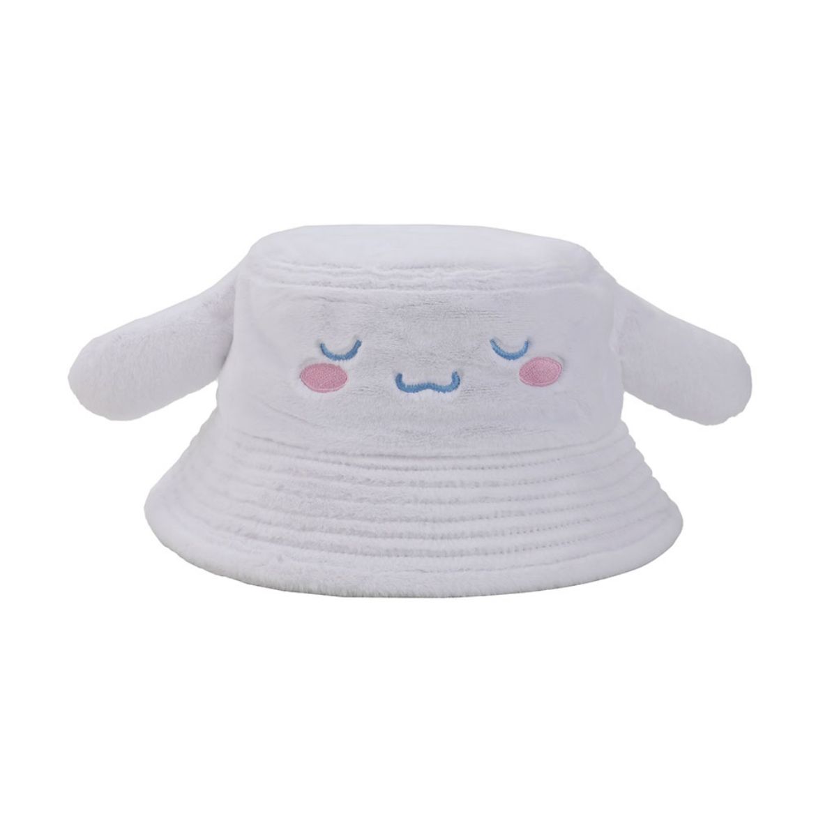 Cinnamoroll bucket hat with floppy ears on a sunny day