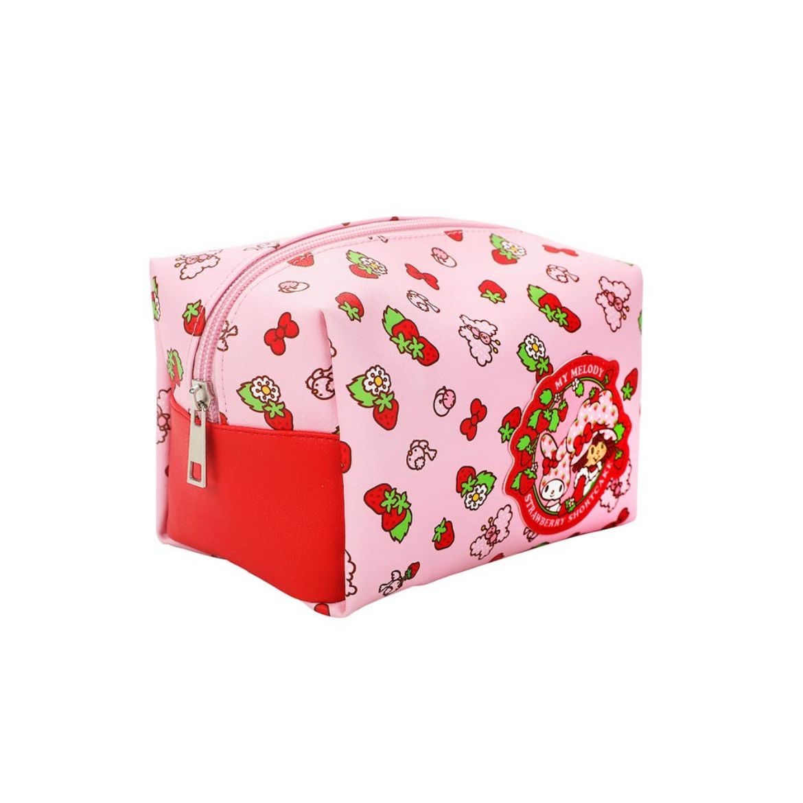 Stylish bag for cosmetic with zipper closure, ideal for travel or daily use