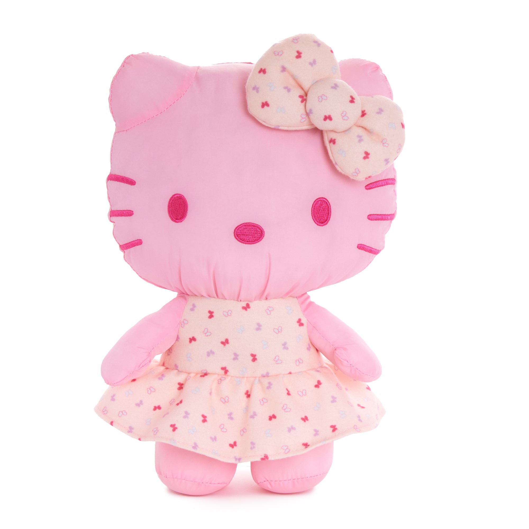 Hello Kitty graduation plush toy with My Melody, showcasing Sanrio's spring collection