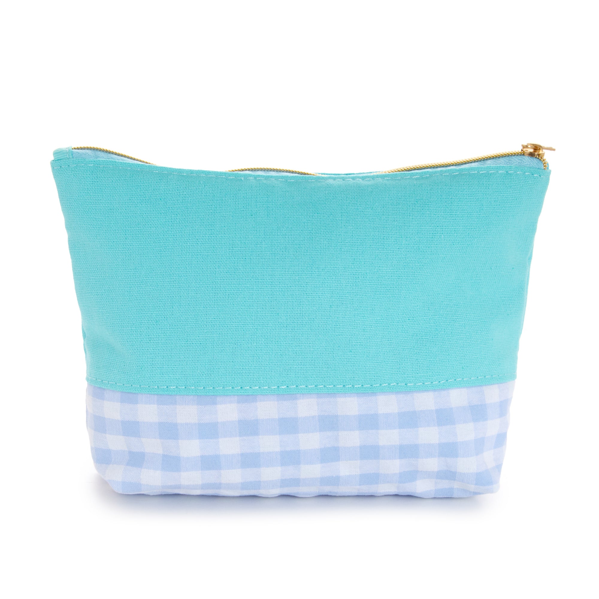 Close-up of Cinnamoroll accessories in a stylish zipper pouch.