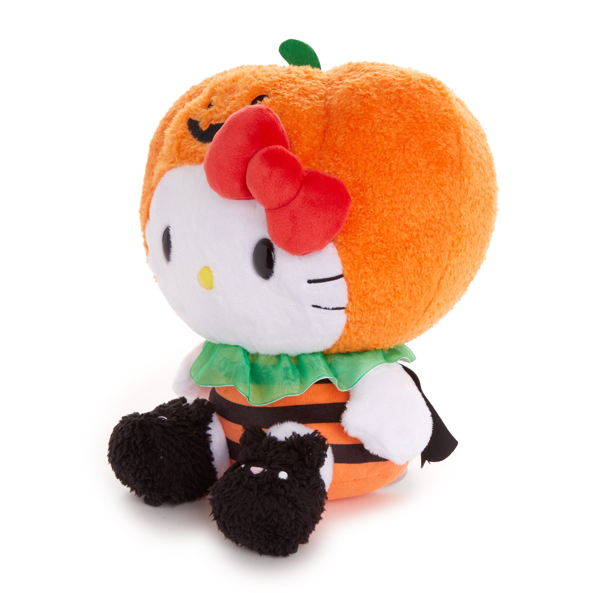 Hello Kitty plush bouquet displayed with Halloween decorations.