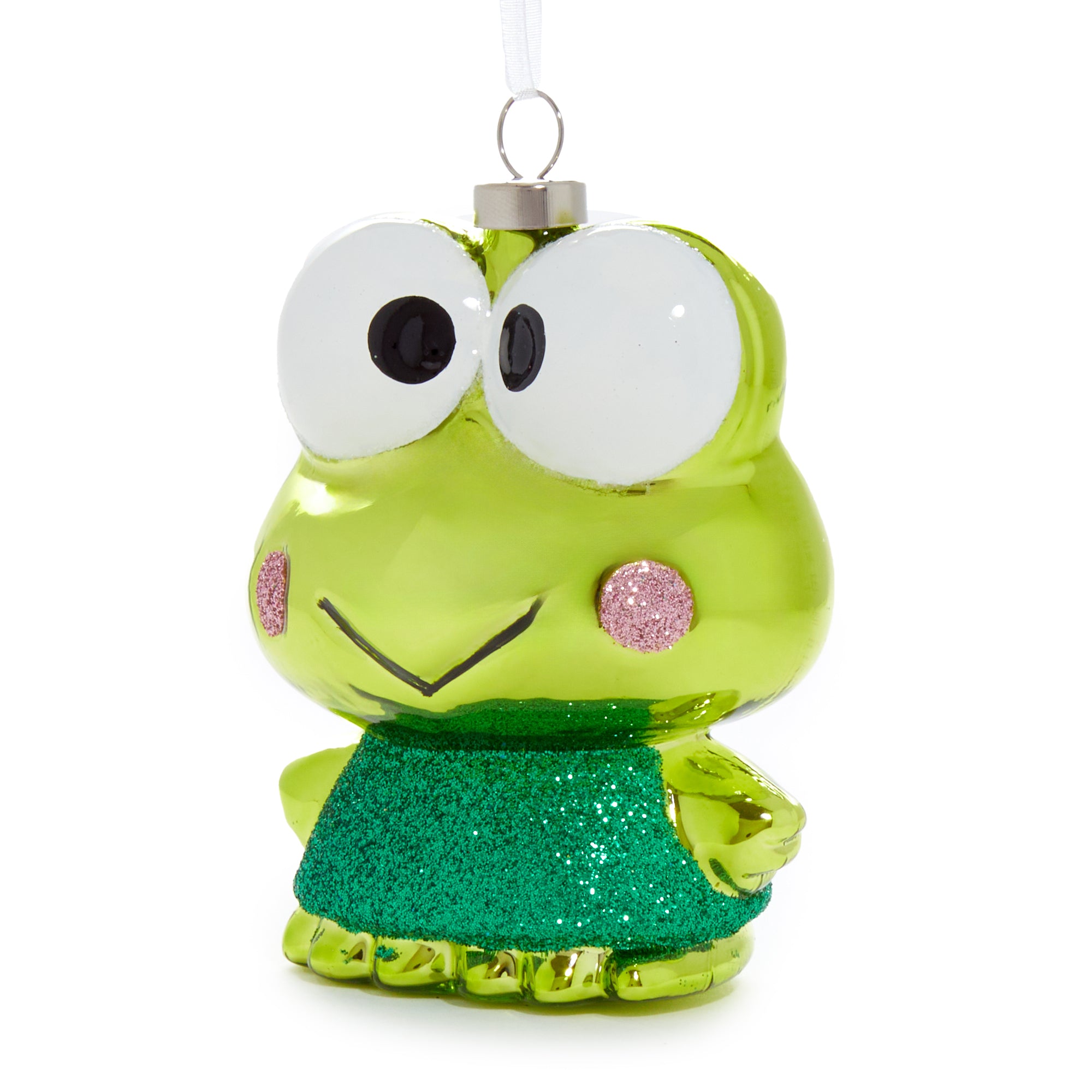 Unique Sanrio glass ornament perfect for holiday decorating.