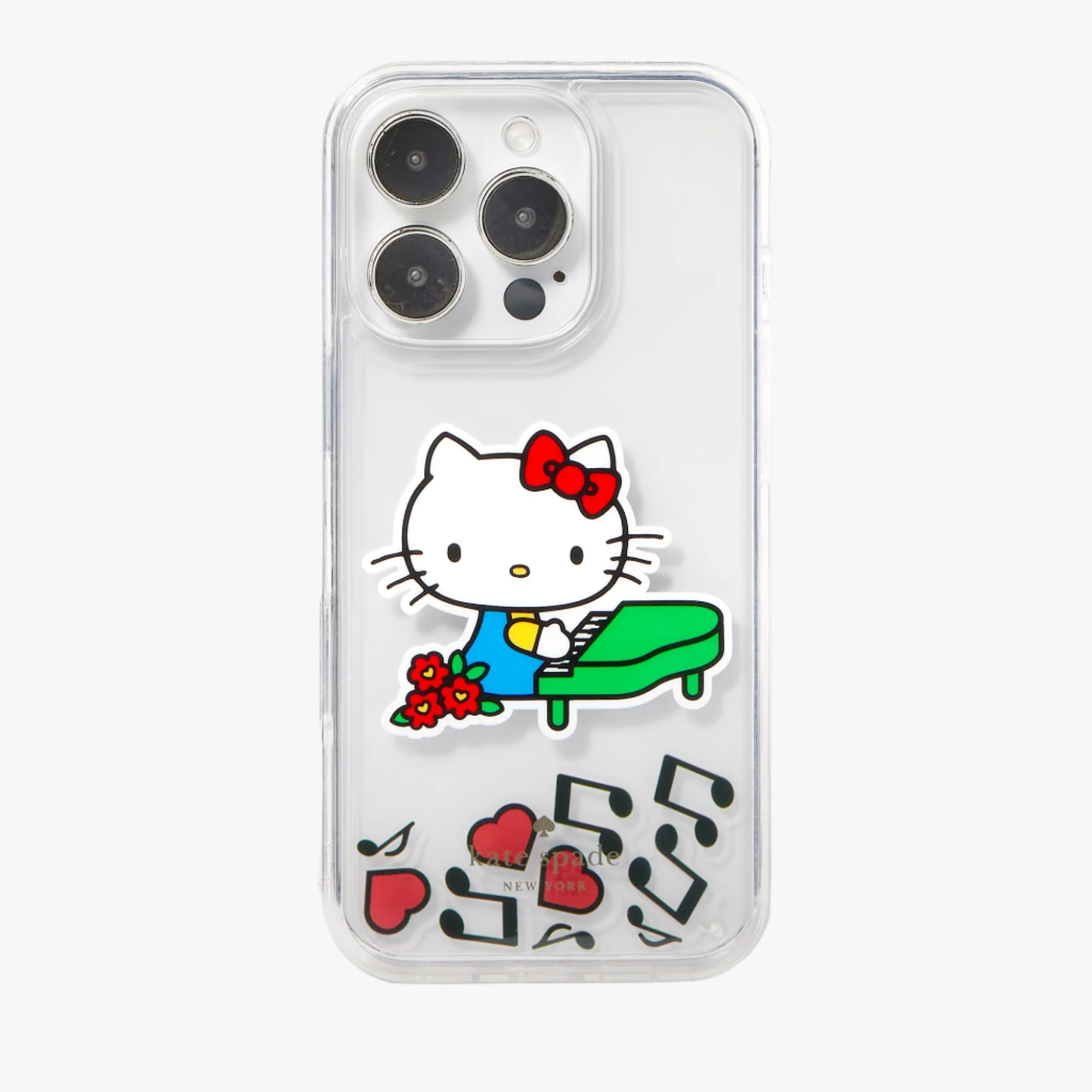 Kate Spade Hello Kitty iPhone 16 Pro Max case front view