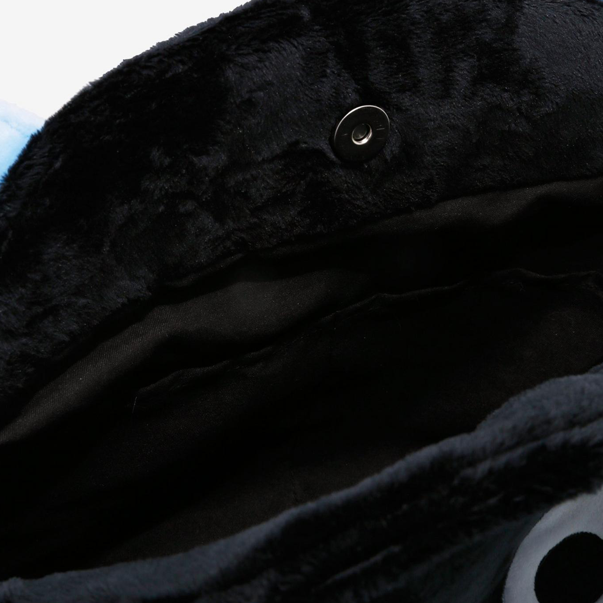 Chococat plush tote bag showing 3D ear detailing and soft fabric