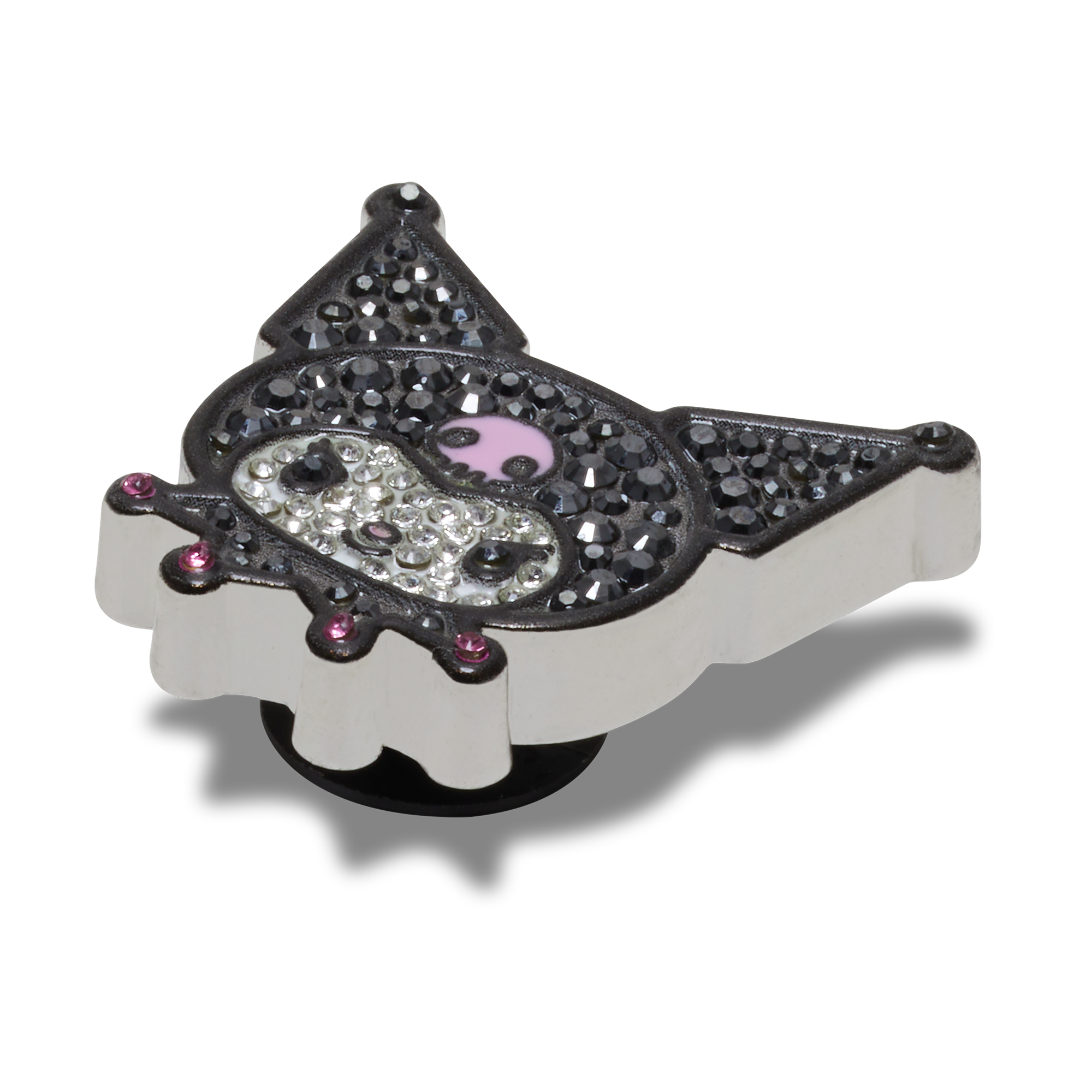 Flat lay composition featuring multiple Crocs by Jibbitz accessories styled together