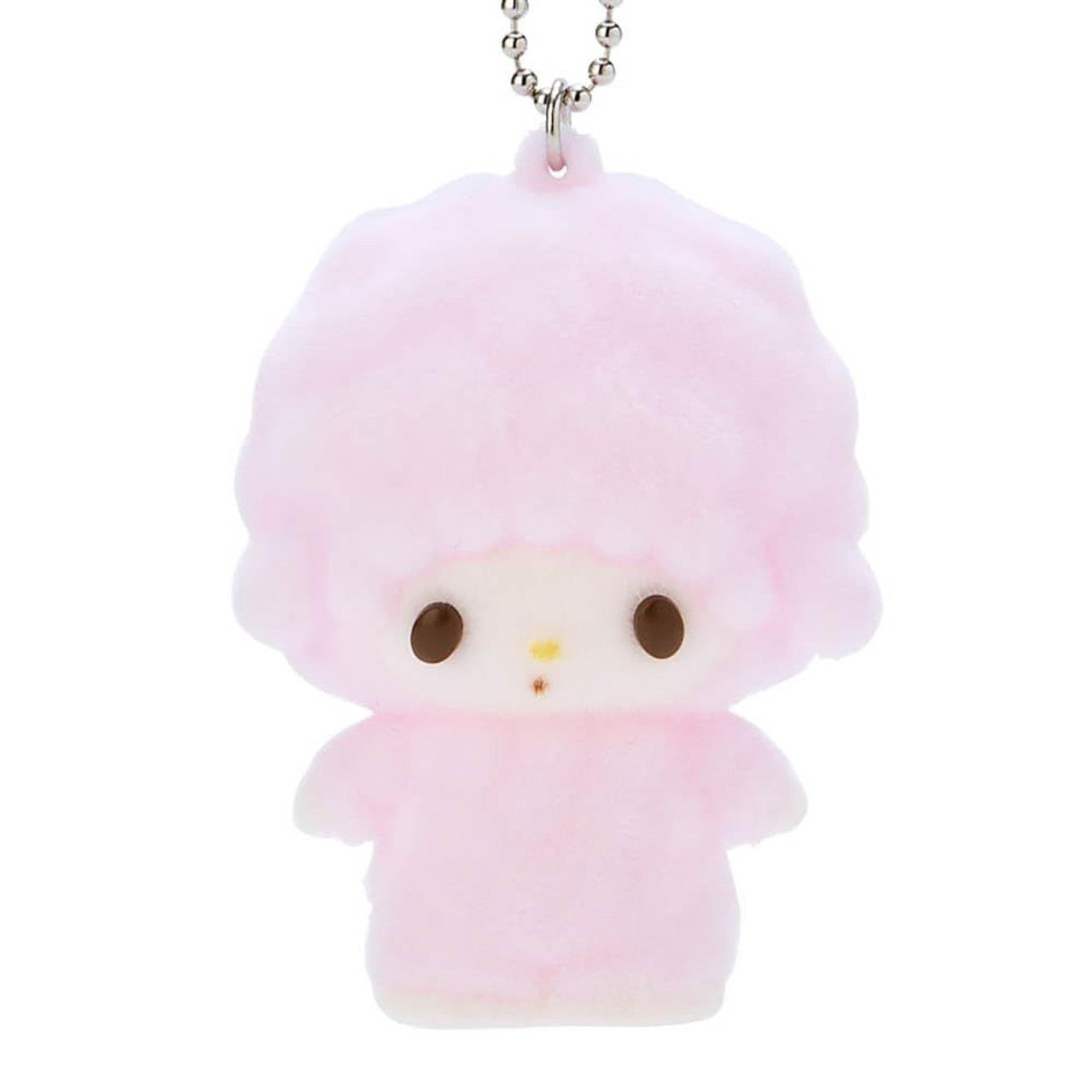 Sanrio keychain displayed alongside other cute collectibles
