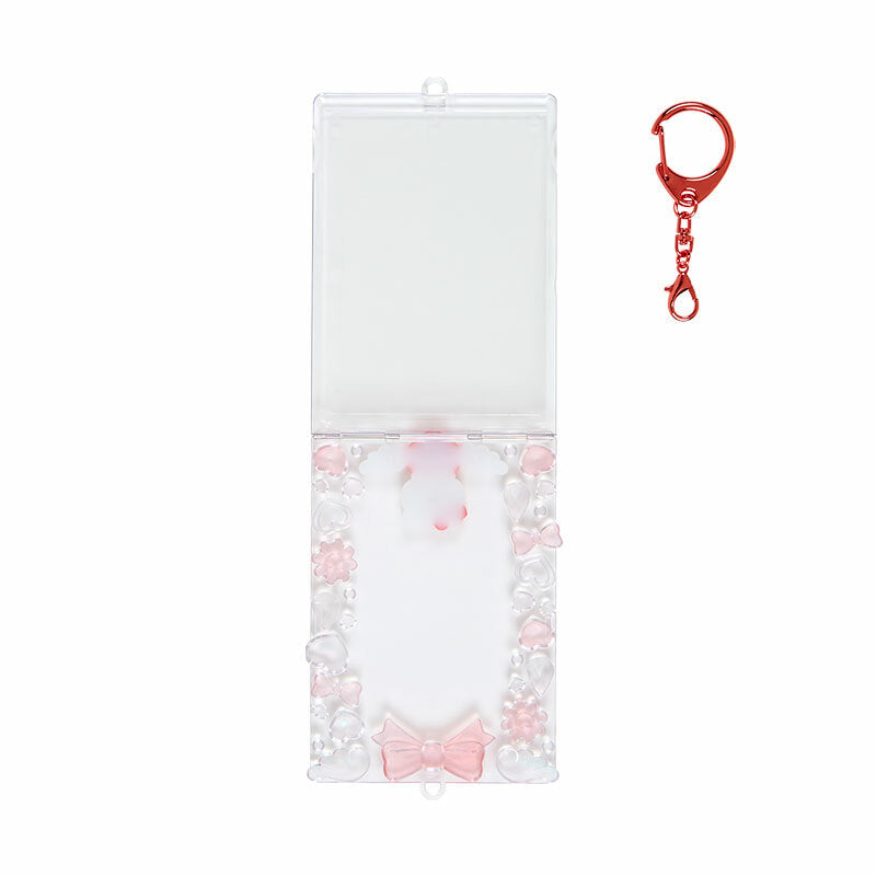 Side view of Sanrio keychain accessory showing clasp mechanism