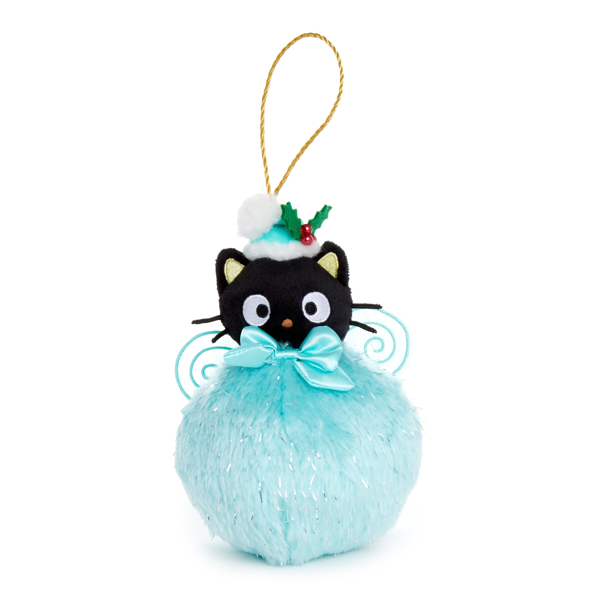 Decorative Chococat ornament showcasing embroidery and applique details