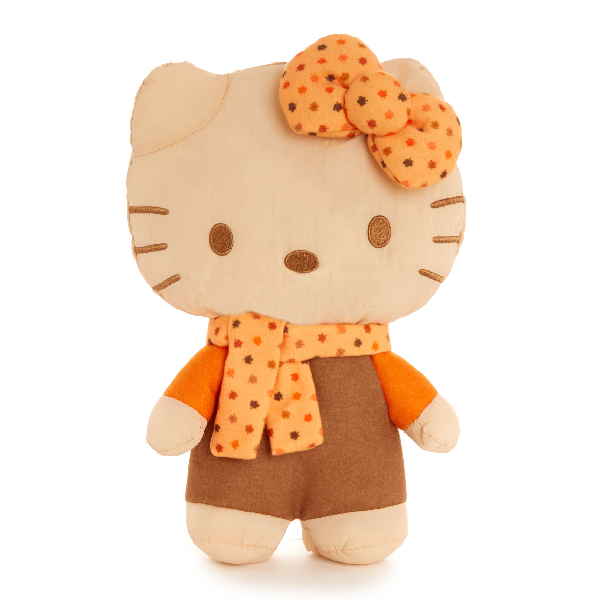 Hello Kitty plush bouquet showcasing fall colors and details.