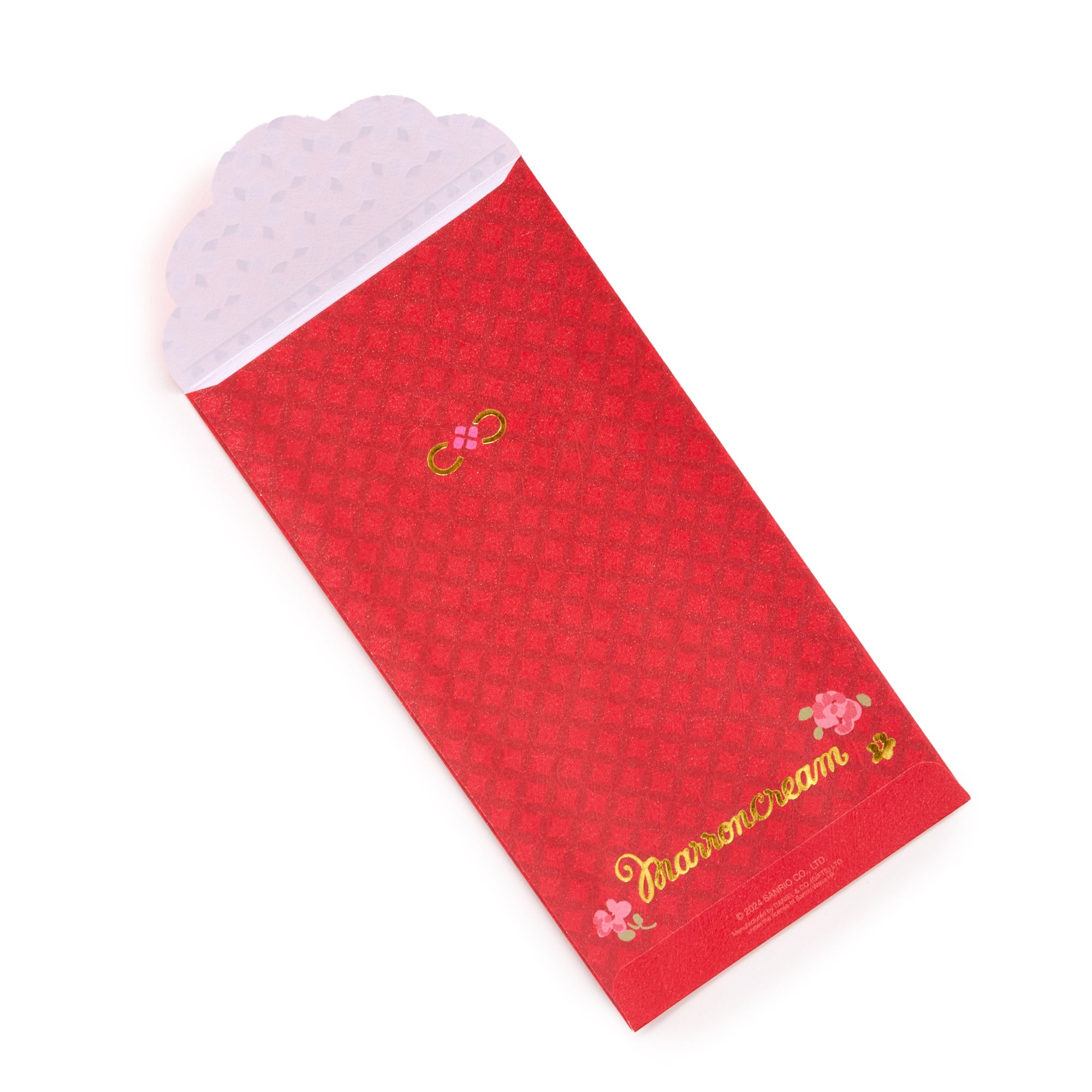 Envelope holding a gift card, demonstrating perfect size for cash gifts