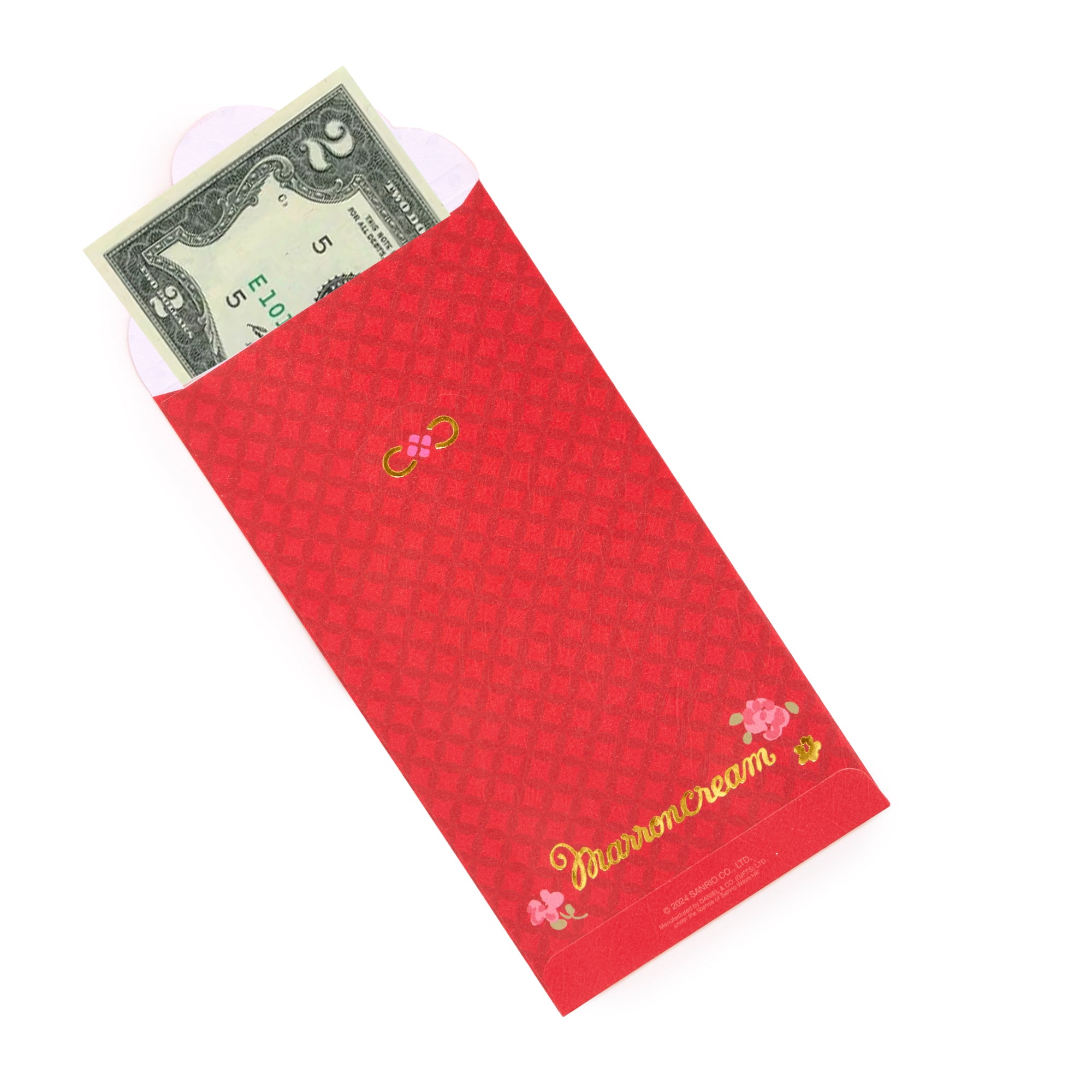 Stack of Lunar New Year envelopes showcasing festive design details