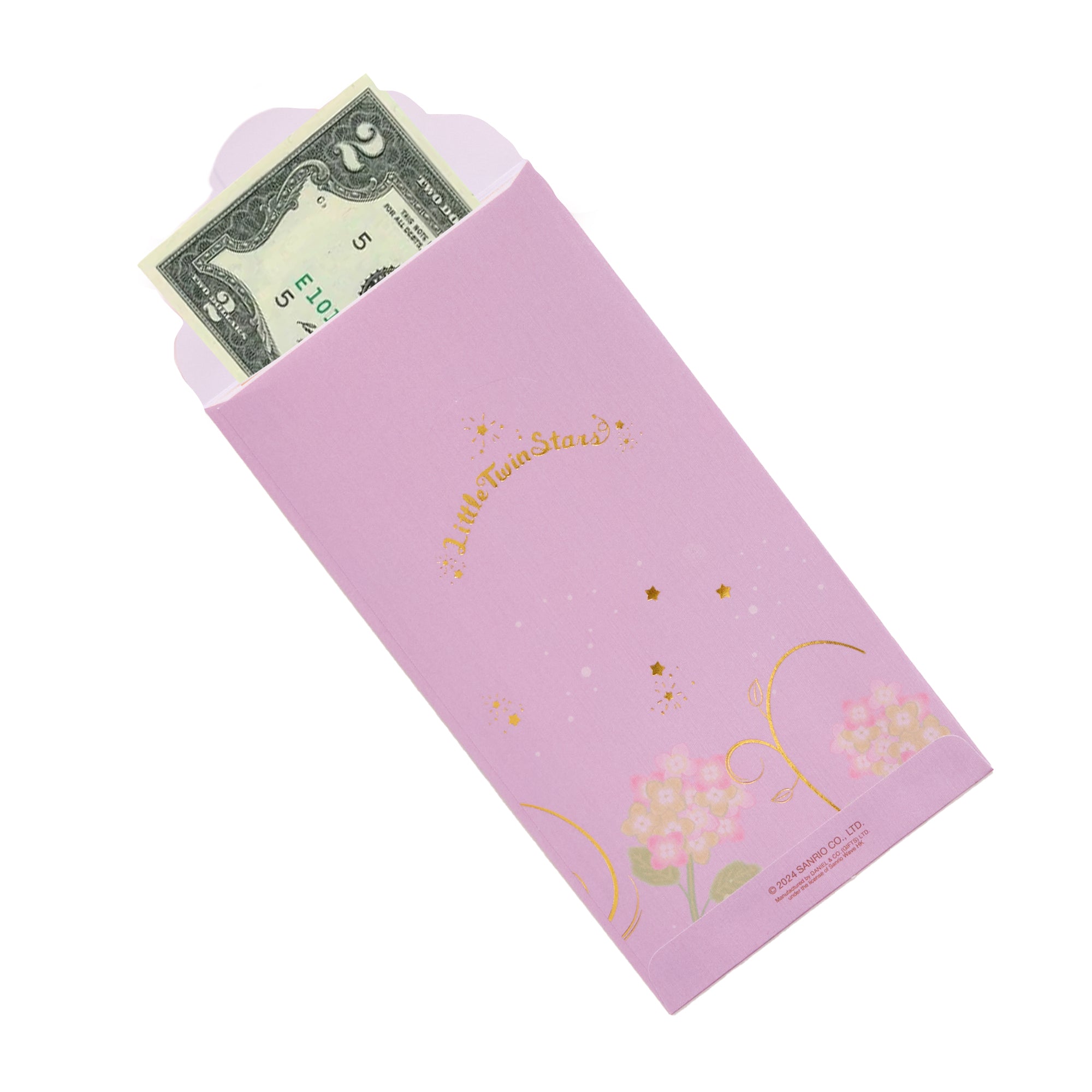 Gift card inside a whimsical LittleTwinStars envelope, ready for gifting