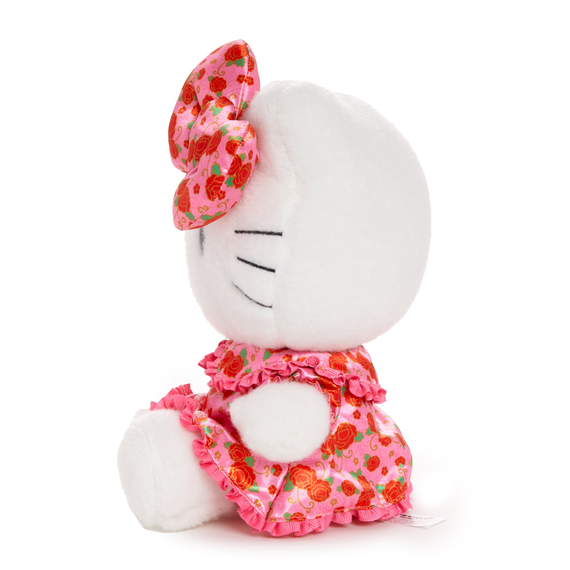 10-inch Hello Kitty plush in Lunar New Year attire, perfect for display