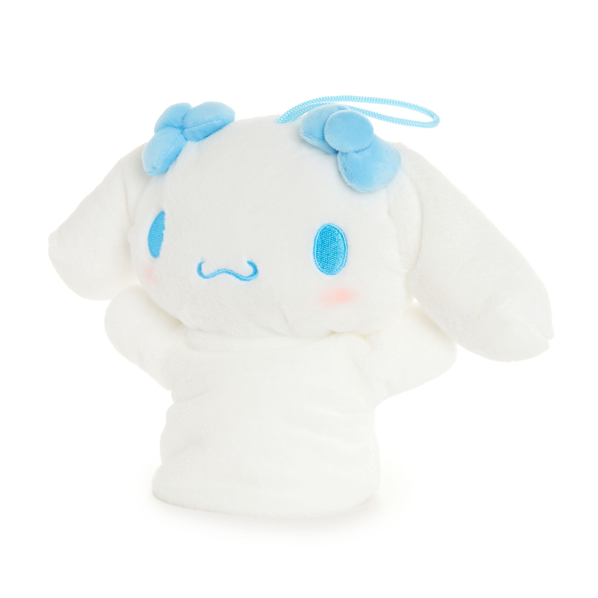Sanrio plush toy featuring the adorable Cinnamoroll character for play and display