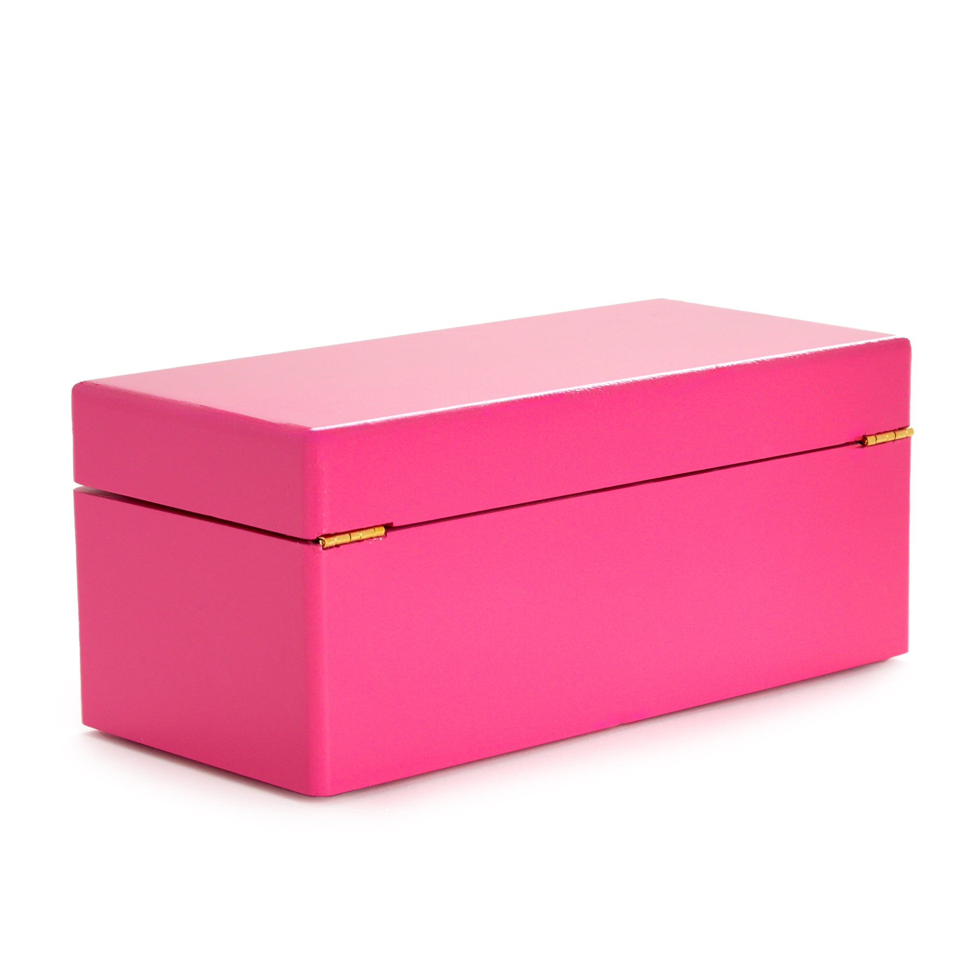 Open jewelry organizer displaying removable tray and ultra-suede lining
