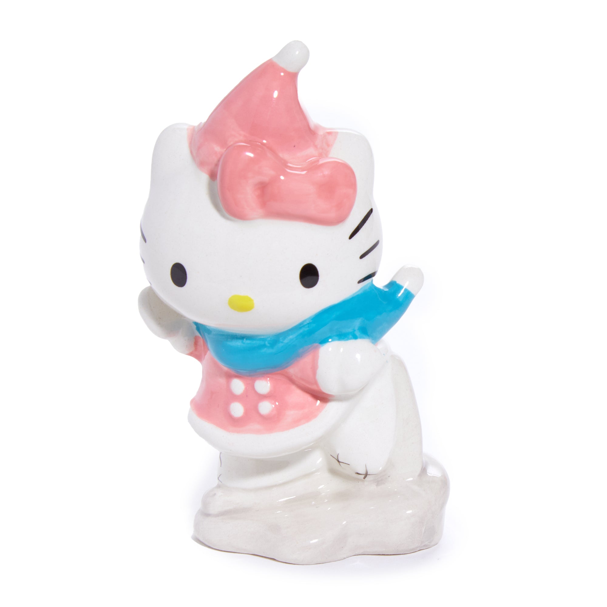 Gift box presentation with both Hello Kitty salt and pepper shakers