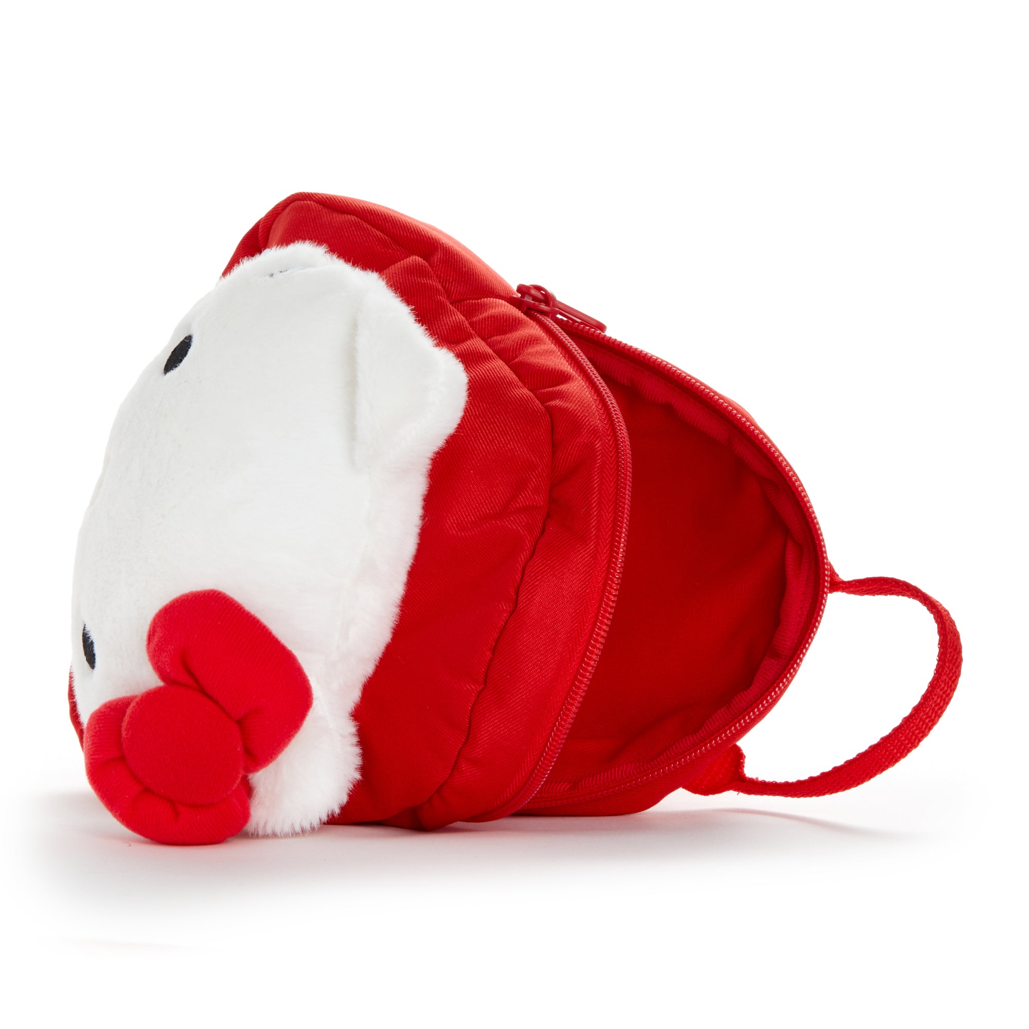 Child wearing the Hello Kitty kids bag with adjustable straps