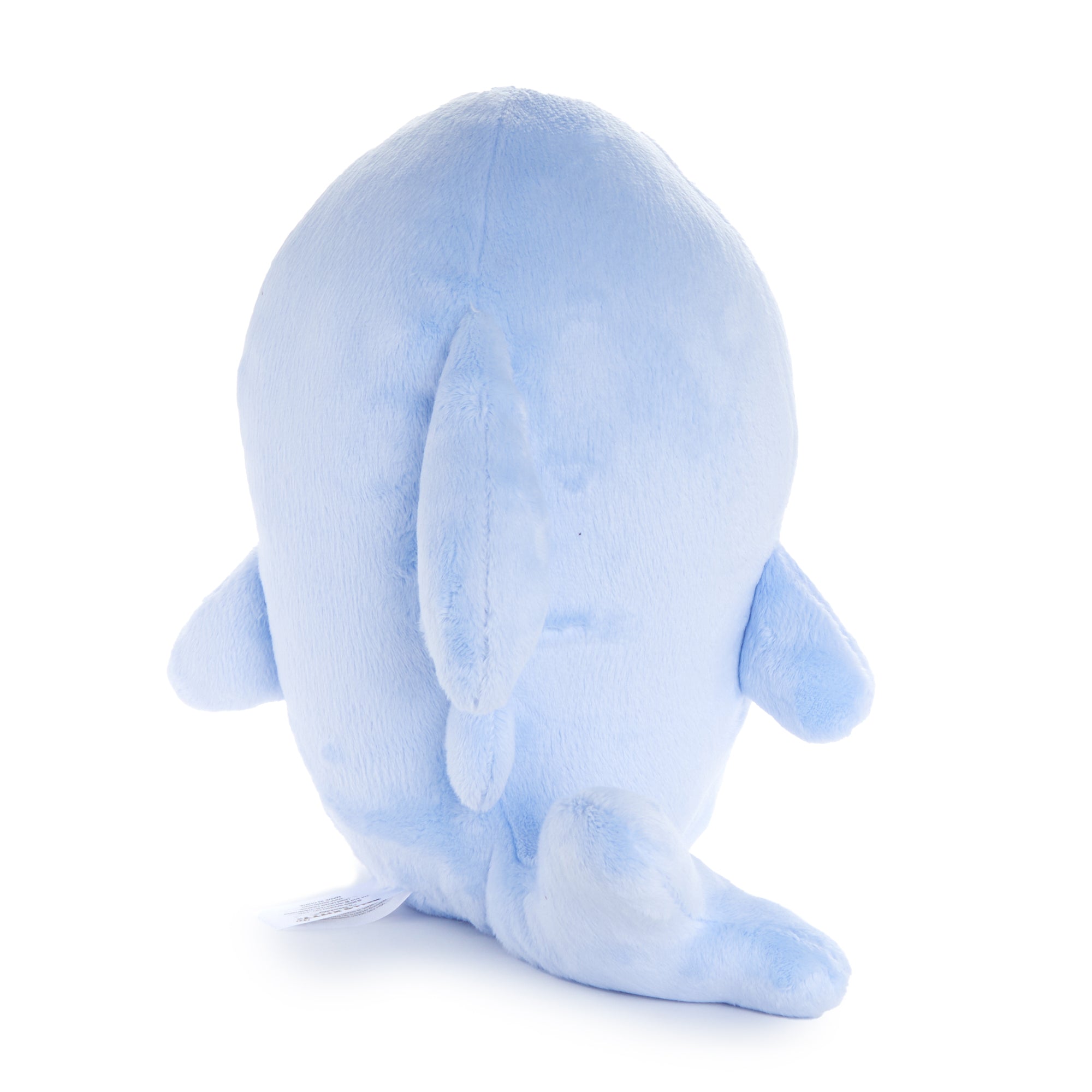 Hello Kitty shark plush toy showcasing its cute costume from the front