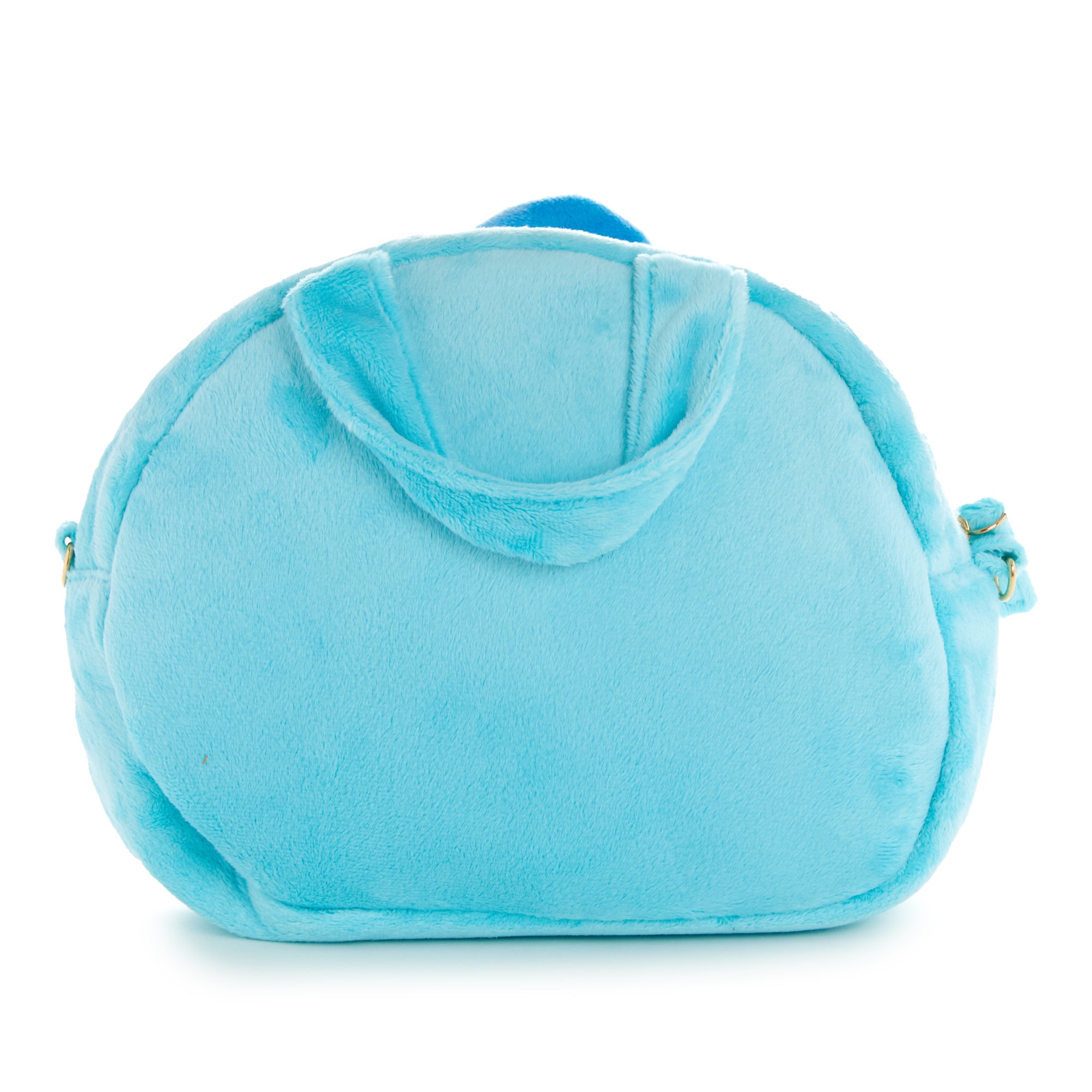 Styled image of the cute shoulder bag worn crossbody with casual outfit