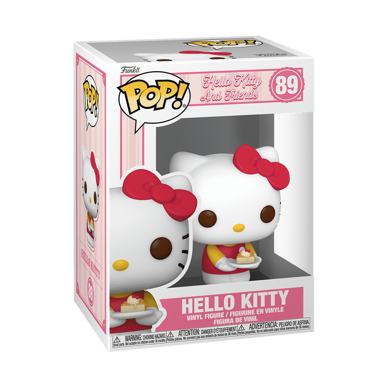 Hello Kitty Cake Funko Pop vinyl figure close-up, showcasing the cake detail