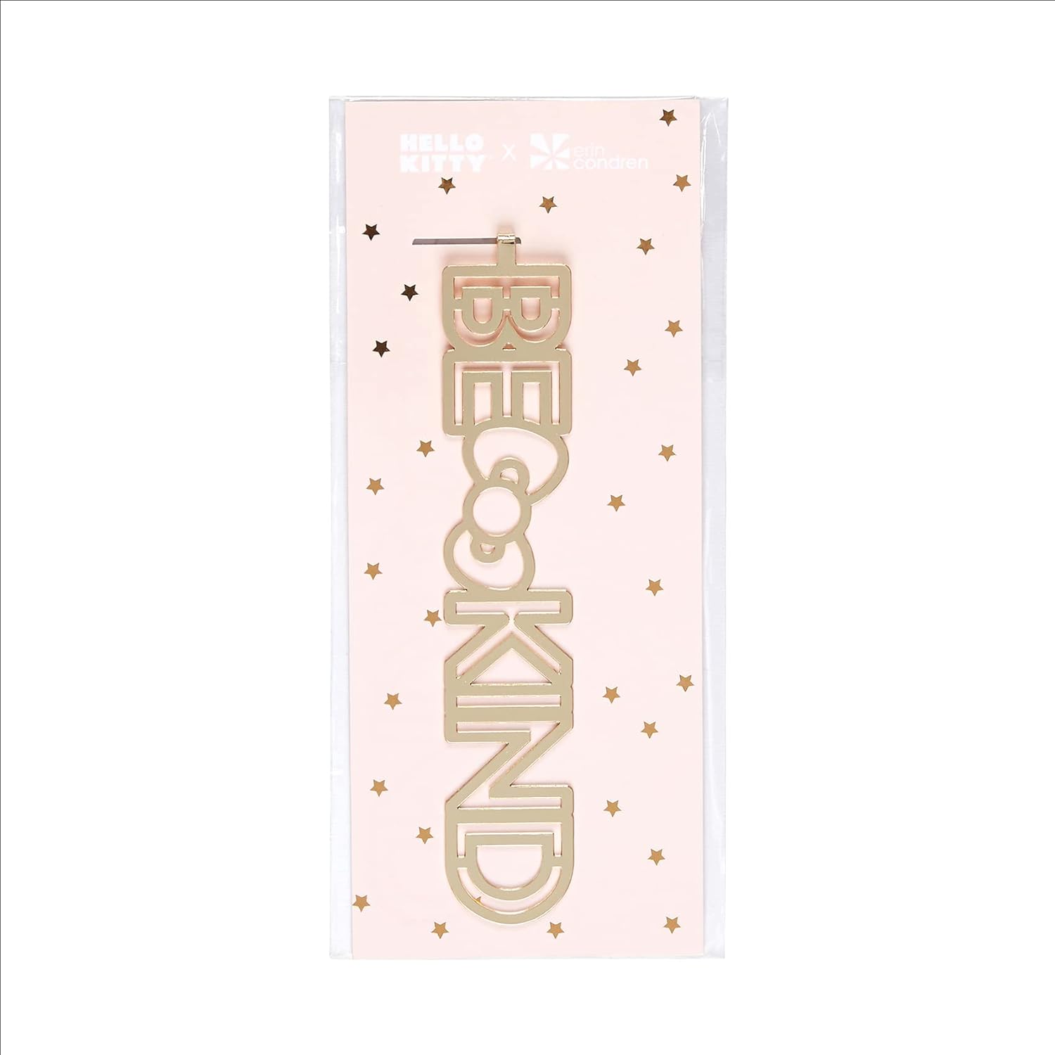 Personalized metal bookmarks displayed on desk with stationery items