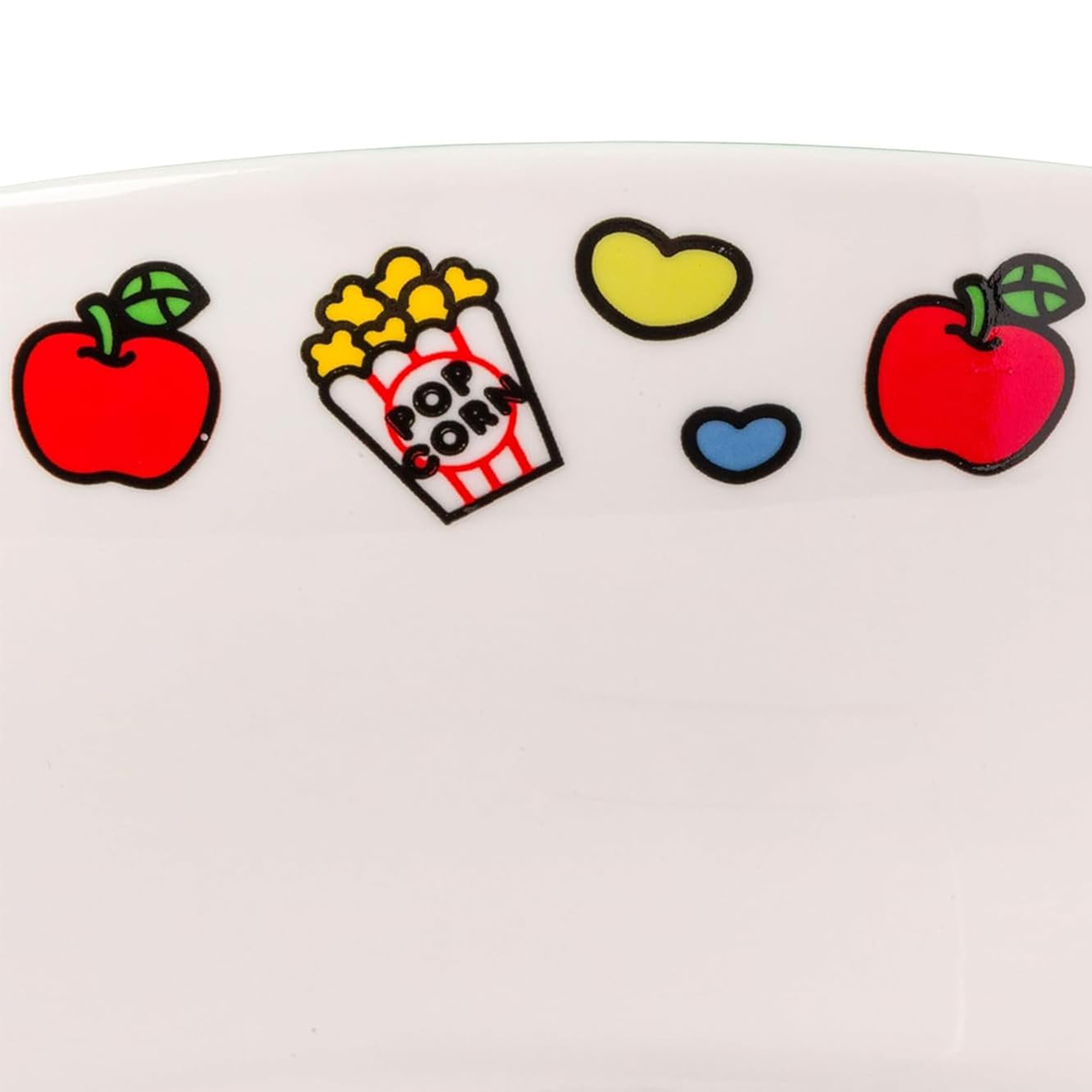 Keroppi Ceramic Dinner Bowl being washed on the top rack of a dishwasher