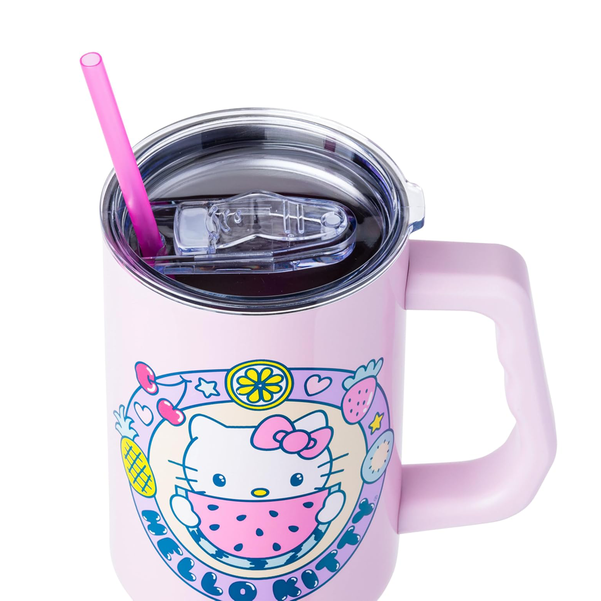 Hello Kitty stainless steel travel tumbler with 40oz capacity