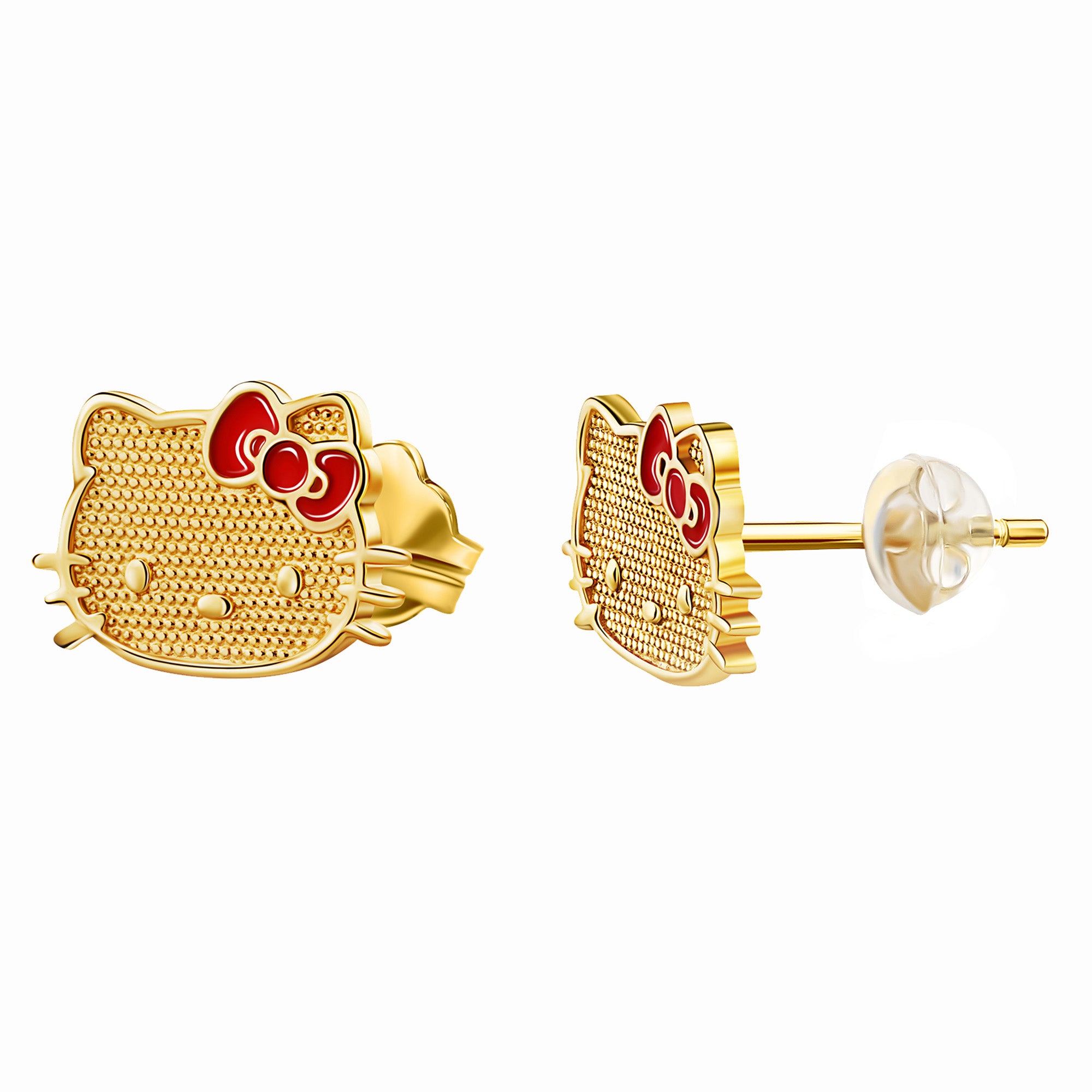Earrings displayed inside gift box — perfect present for women