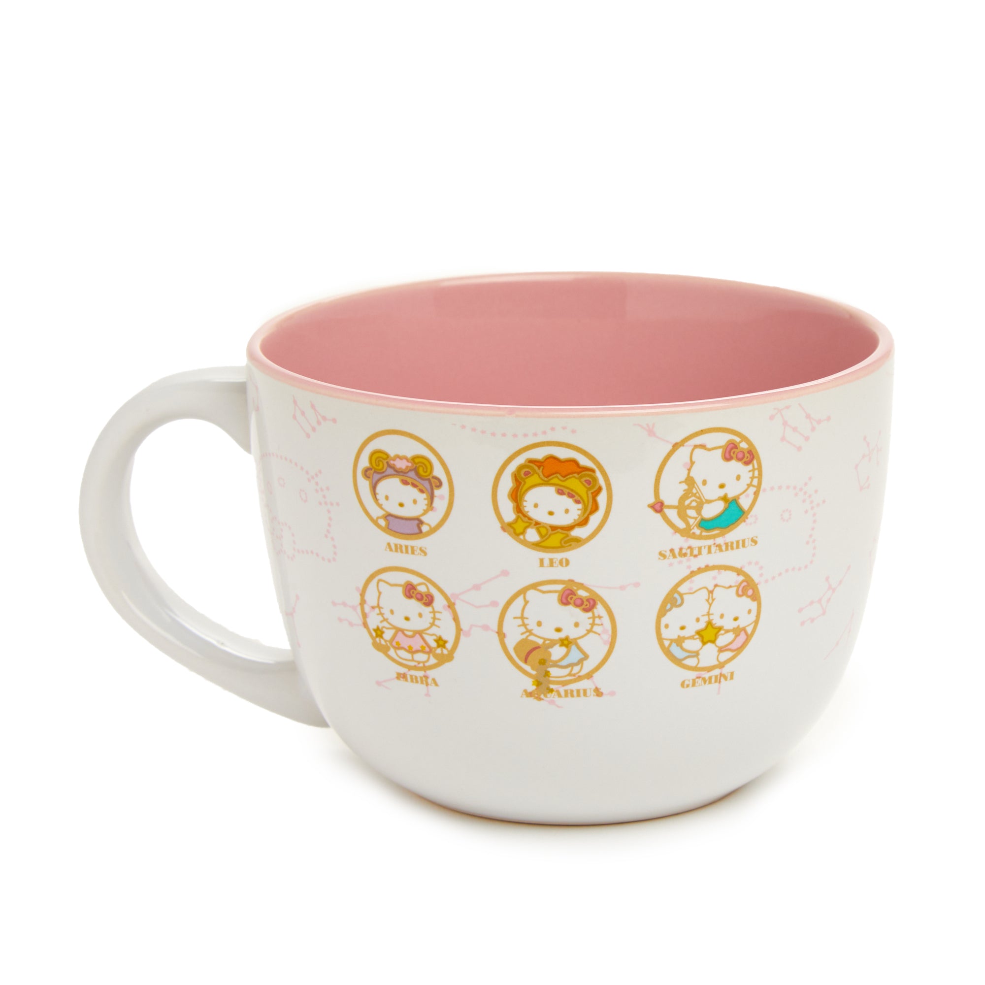 Side angle showing the mug’s 24oz capacity and smooth ceramic finish.