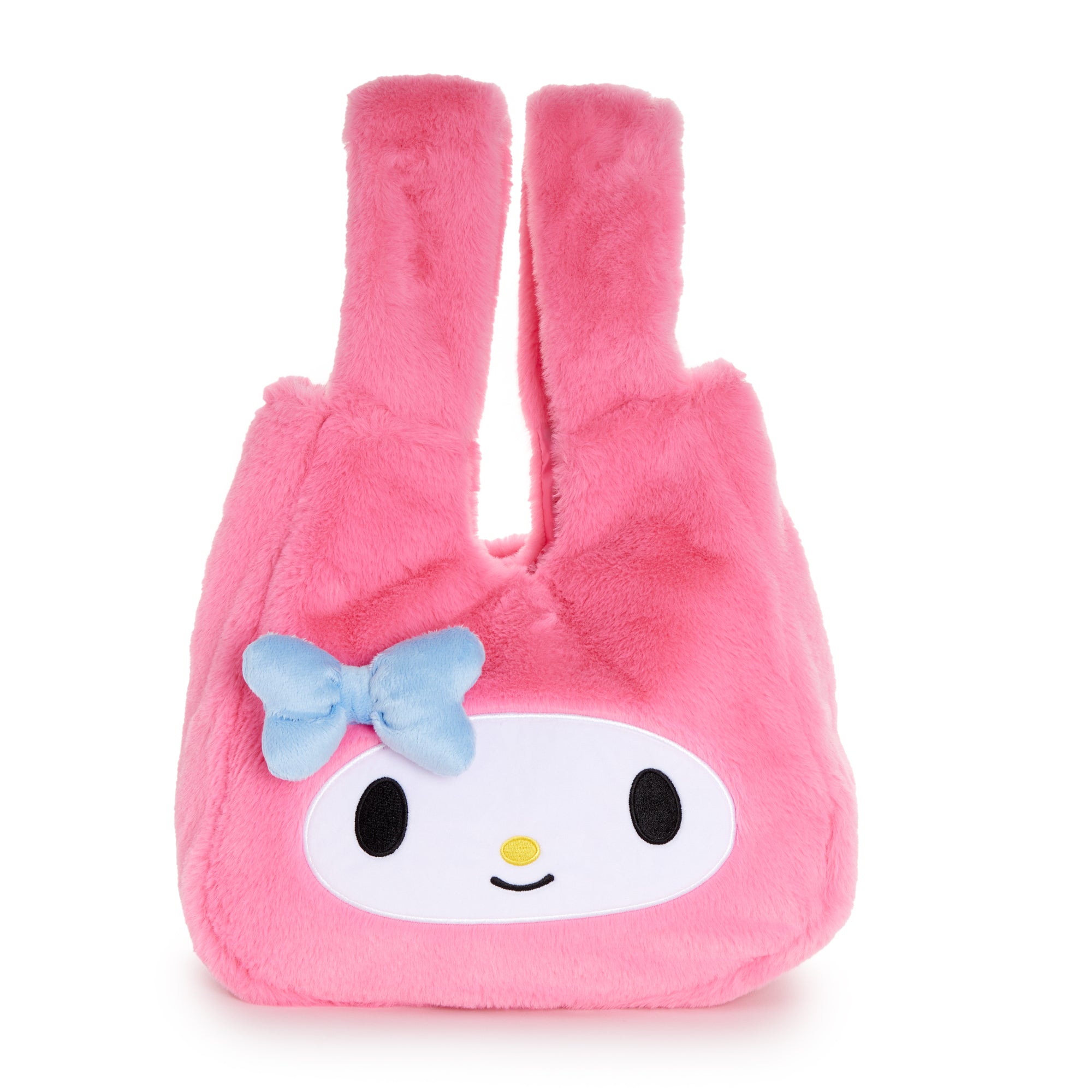 Sanrio My Melody plush tote bag with embroidered details