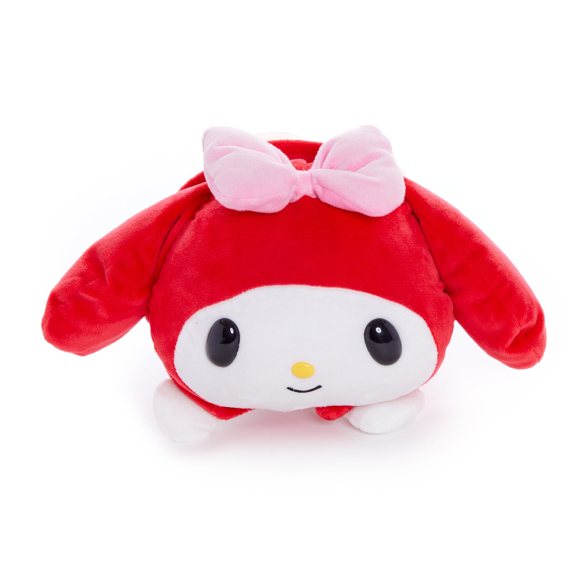 Front view of My Melody plush styled in a sushi costume, ideal for Japan lovers.