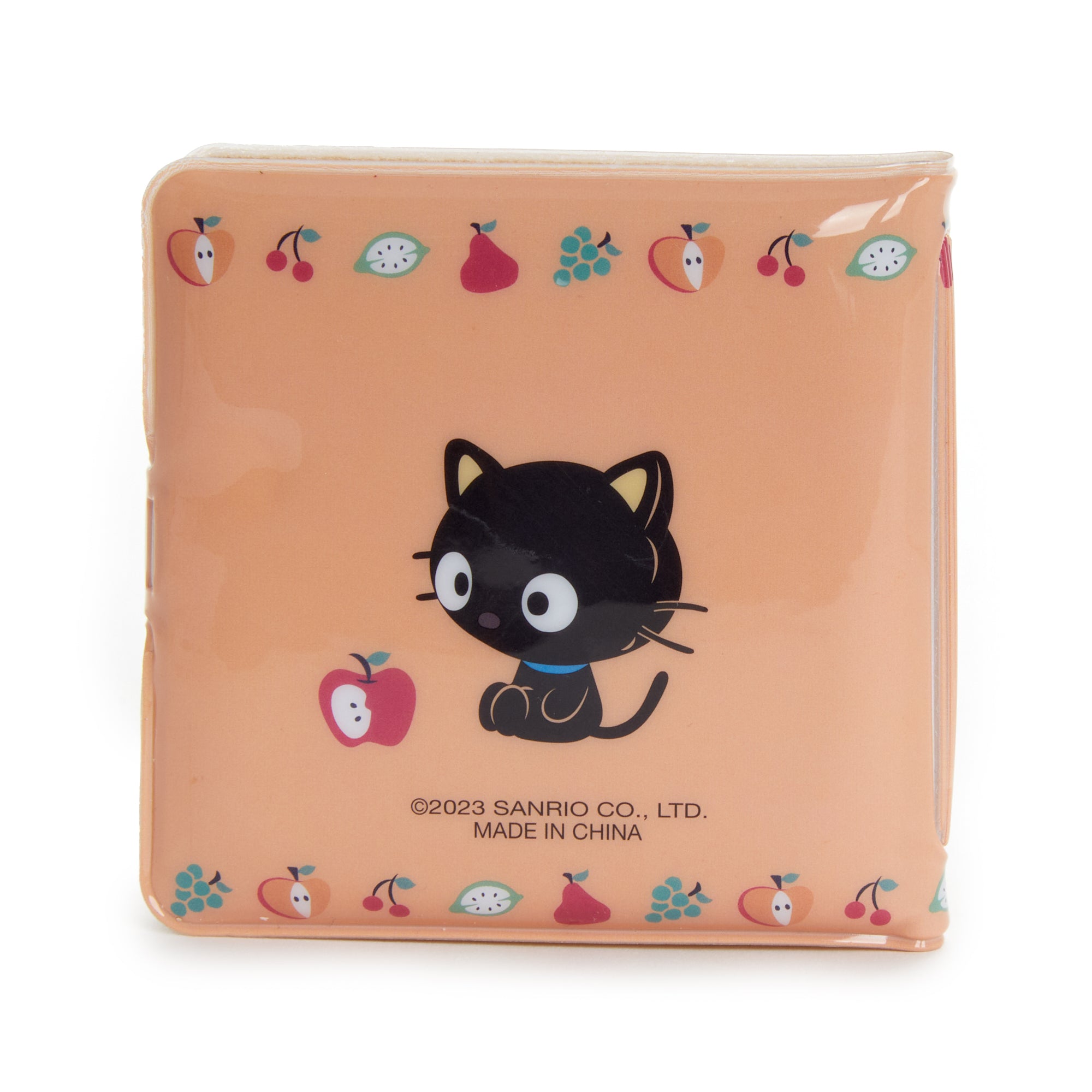 Sanrio Chococat Vinyl Snap Wallet being used by a fan, showcasing its daily use