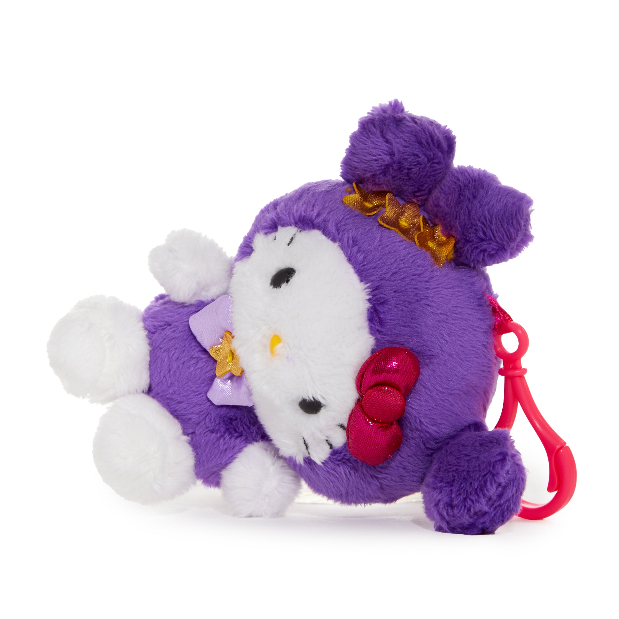 Hello Kitty Scorpio plush clip displayed against astrological chart background