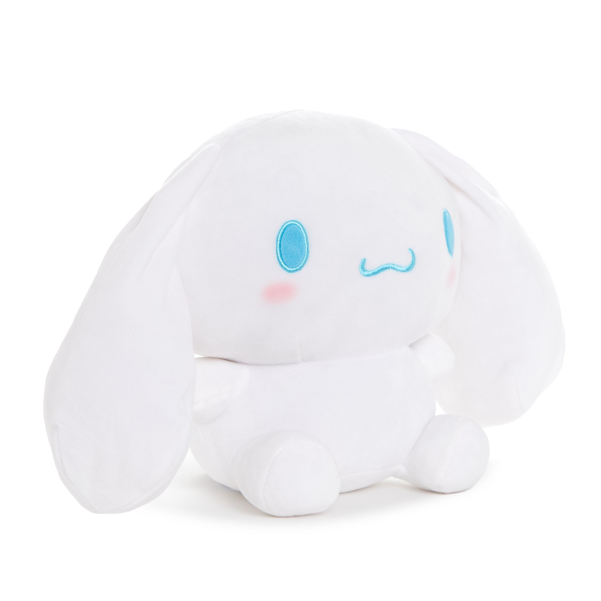 Room setup featuring sanrio mocha plush as part of decor near window light