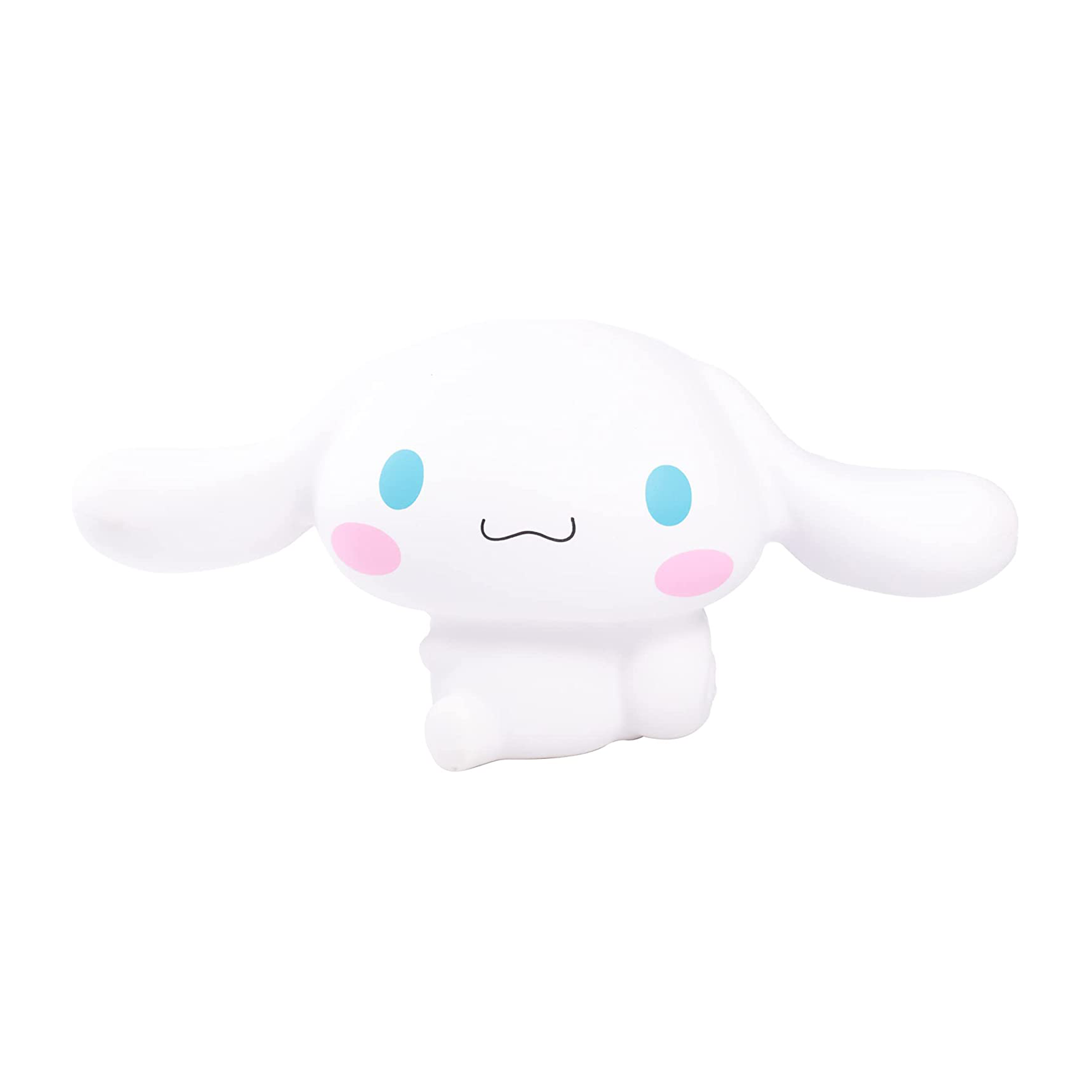 Close-up of the giant Cinnamoroll plush’s ultra-soft fabric