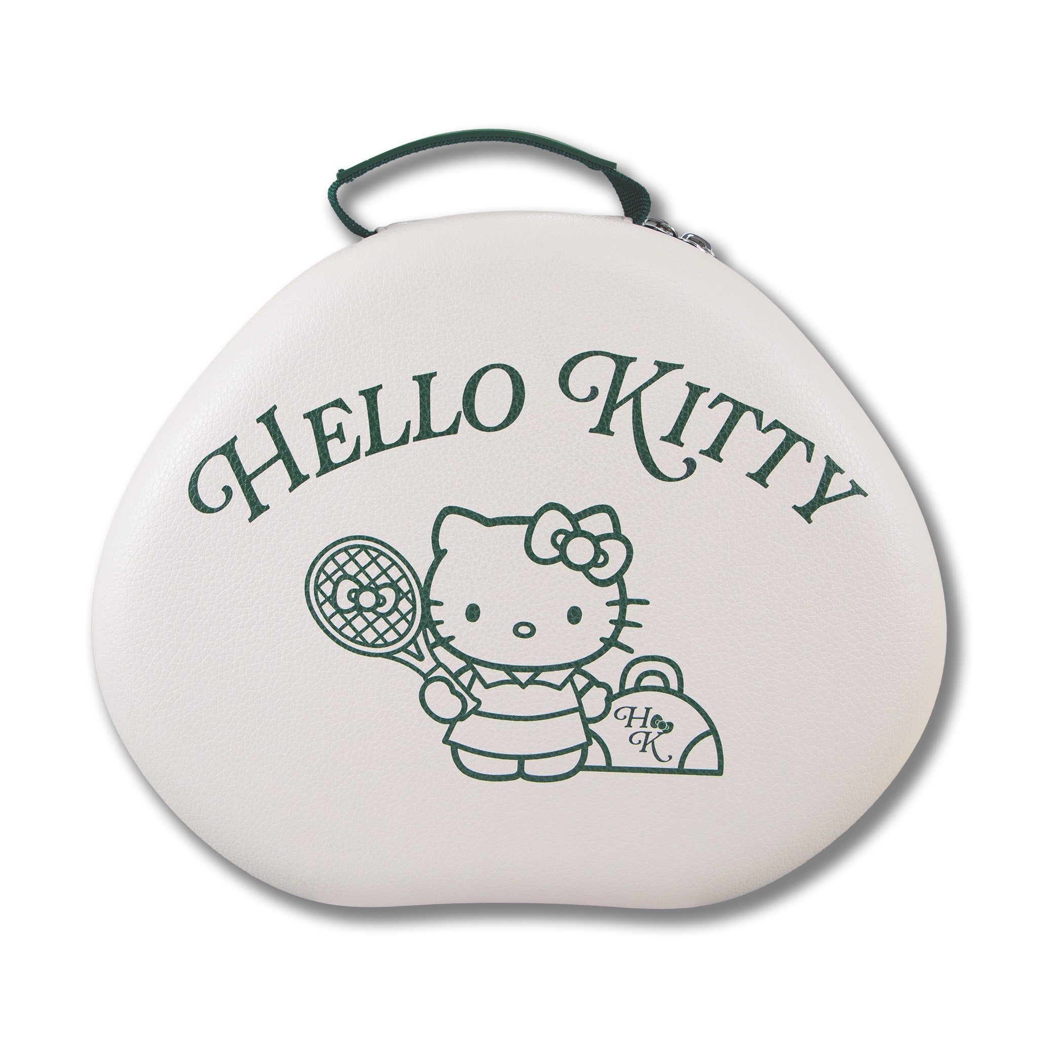 Hello Kitty Tennis Club AirPods Max case with protective canvas exterior