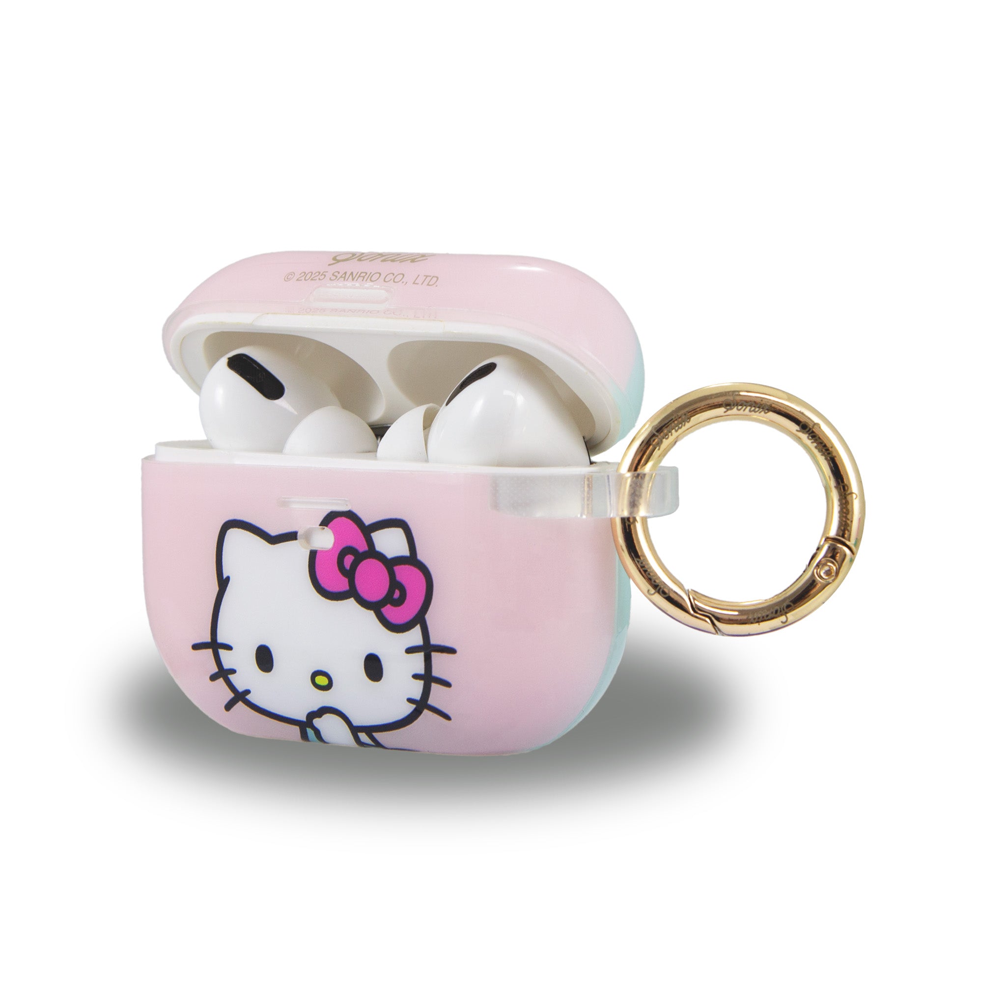Side view of the cute AirPods Pro case showing its lightweight material