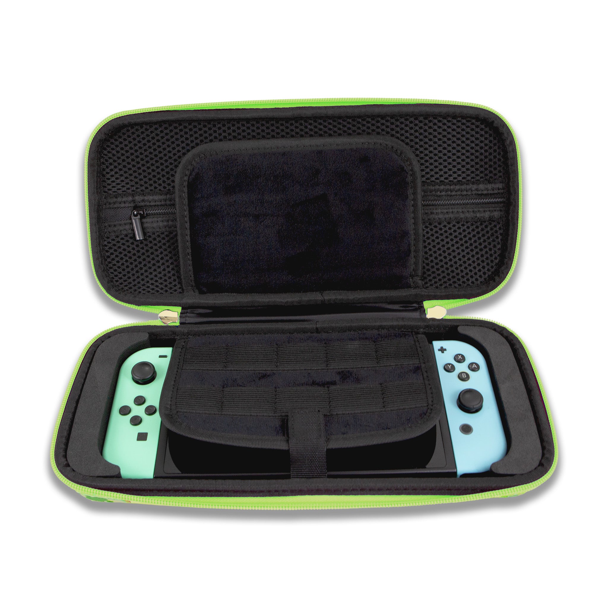Side view of Sonix Nintendo Switch case with rubberized handle