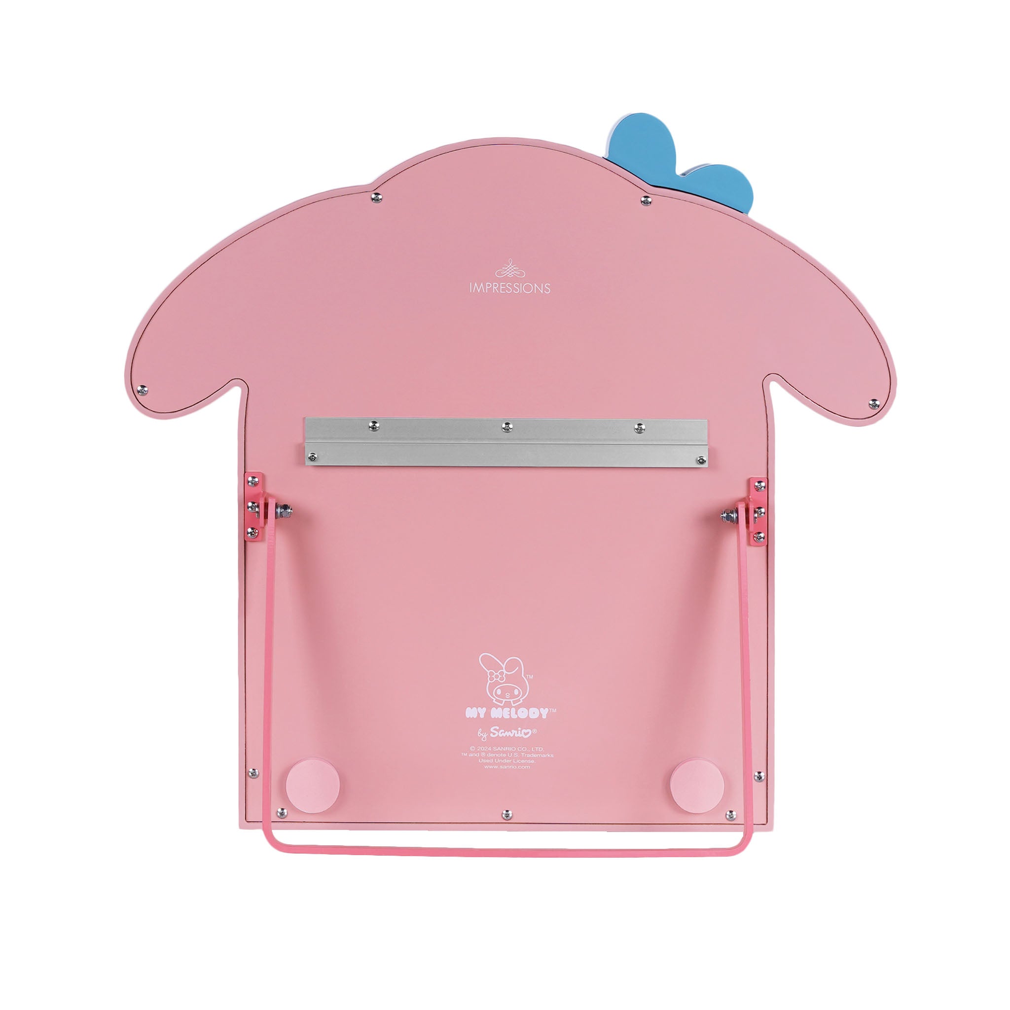 My Melody Arch RGB Tabletop Mirror with LED lights and easel stand