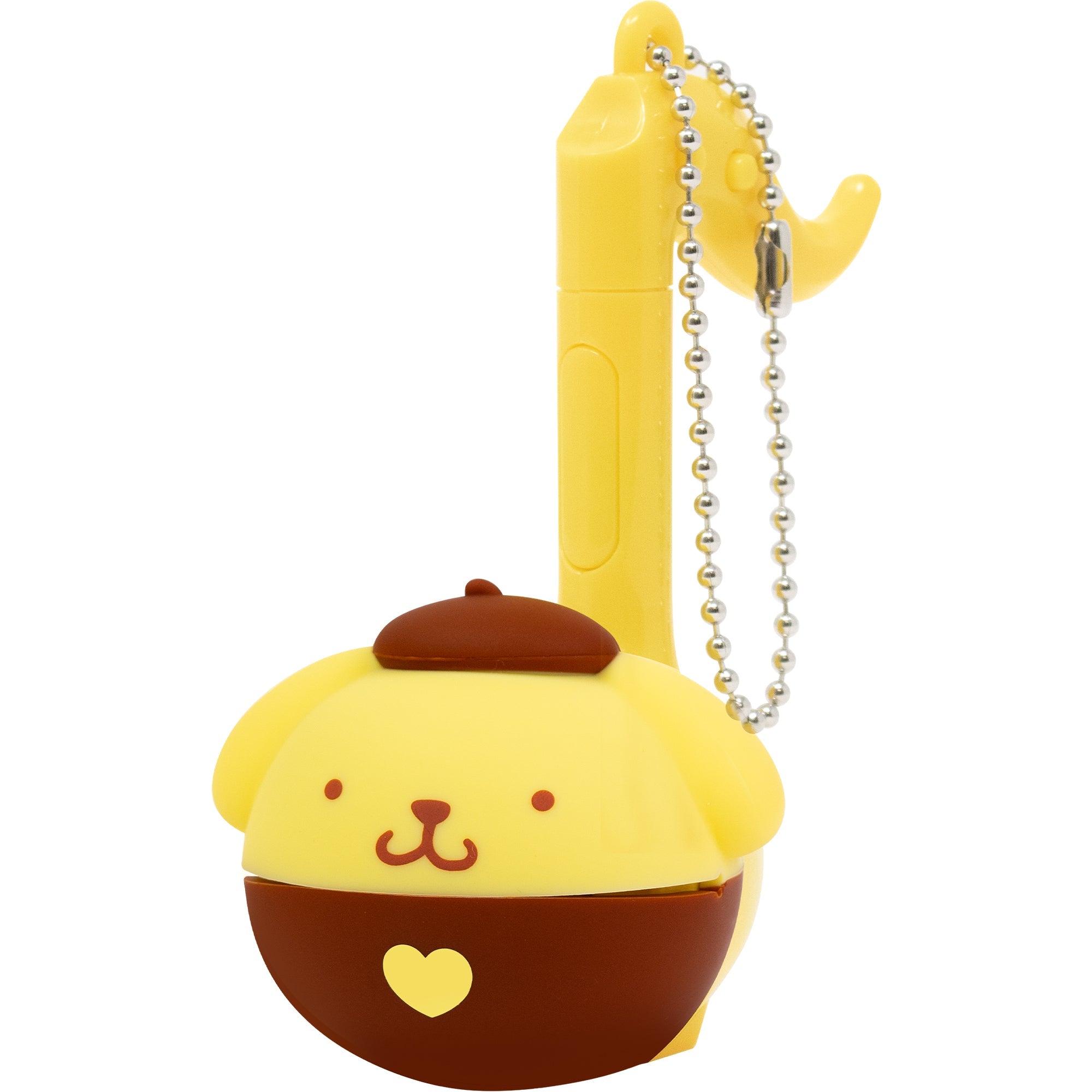 Pompompurin plushie Otamatone with colorful buttons, perfect for kids