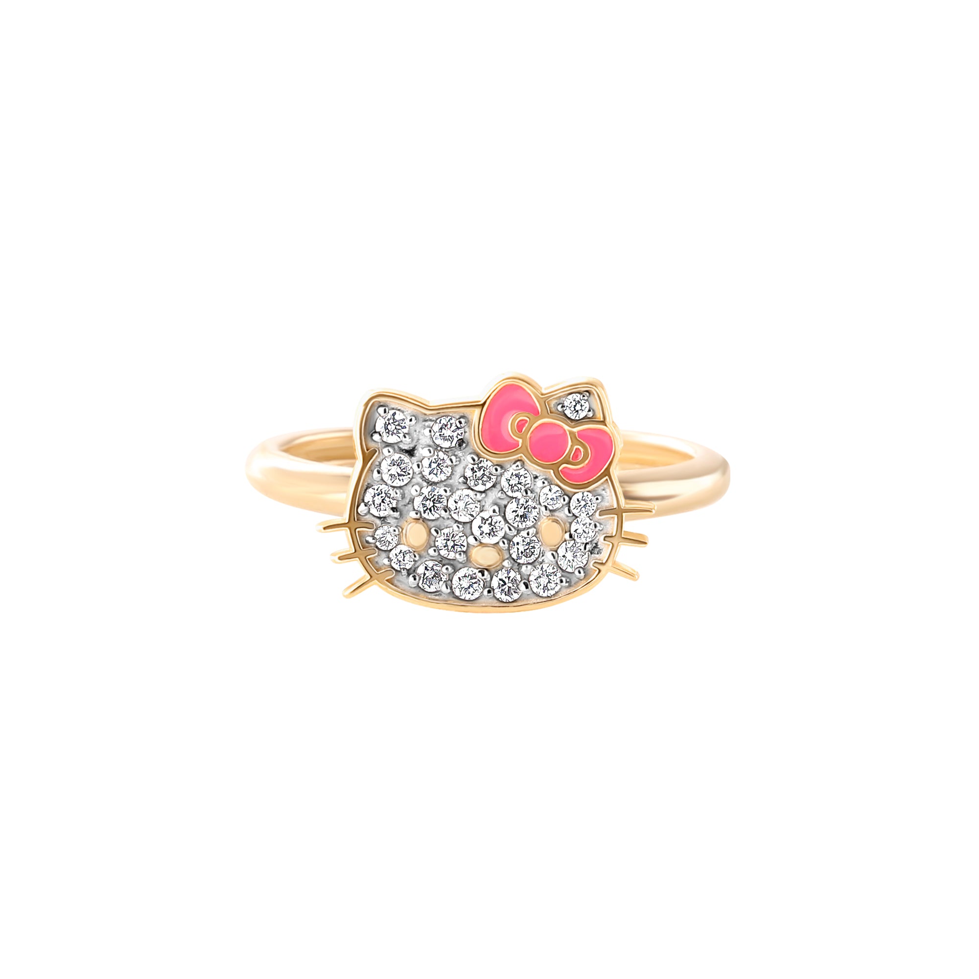 Hello Kitty ring displayed in its gift box
