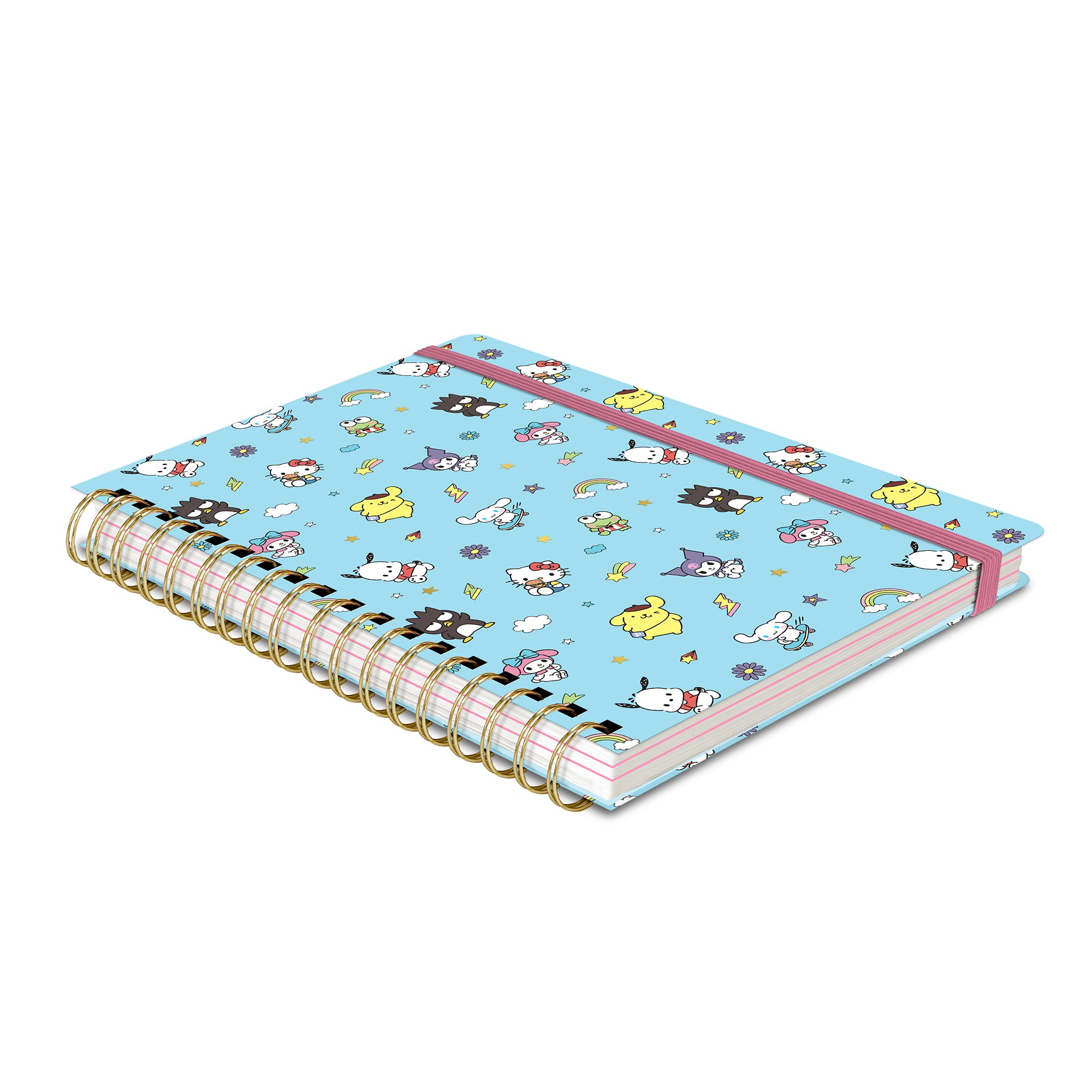 Image of planner sections with tab dividers for easy access.
