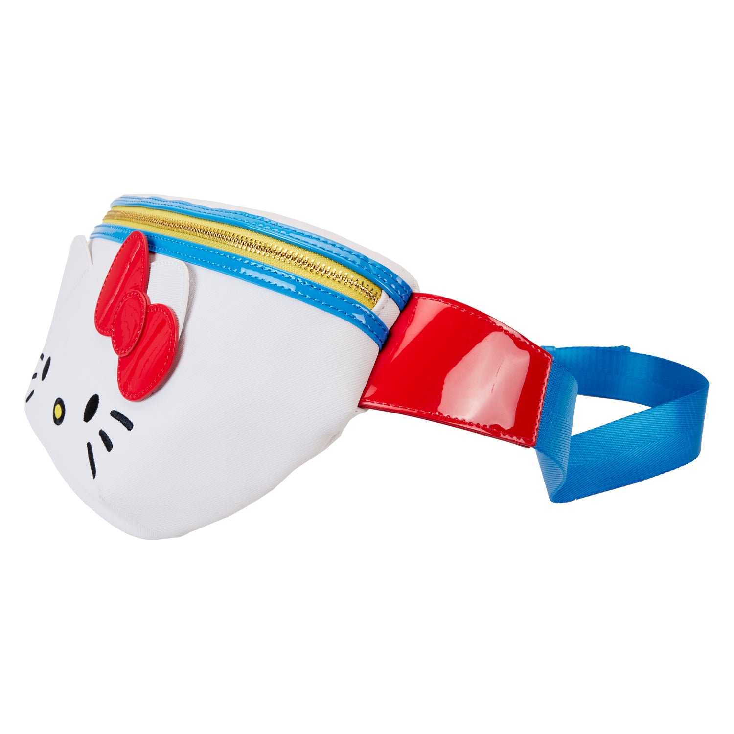 Loungefly Hello Kitty belt bag with adjustable straps and vegan leather construction