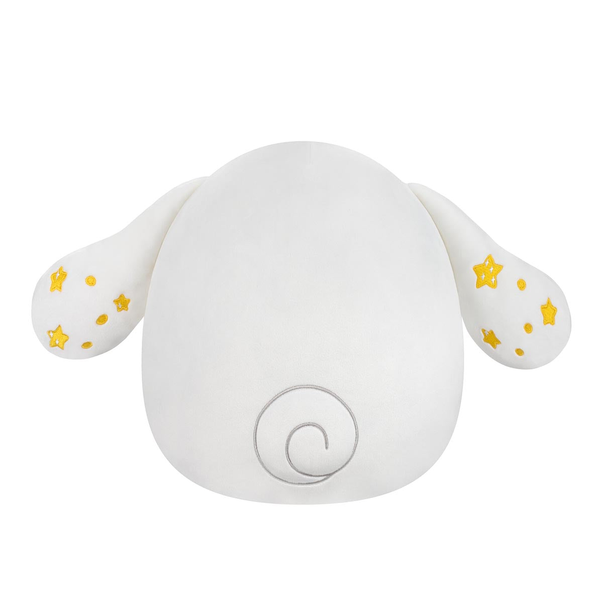 Close-up of Cinnamoroll Squishmallow’s cute face and star detail
