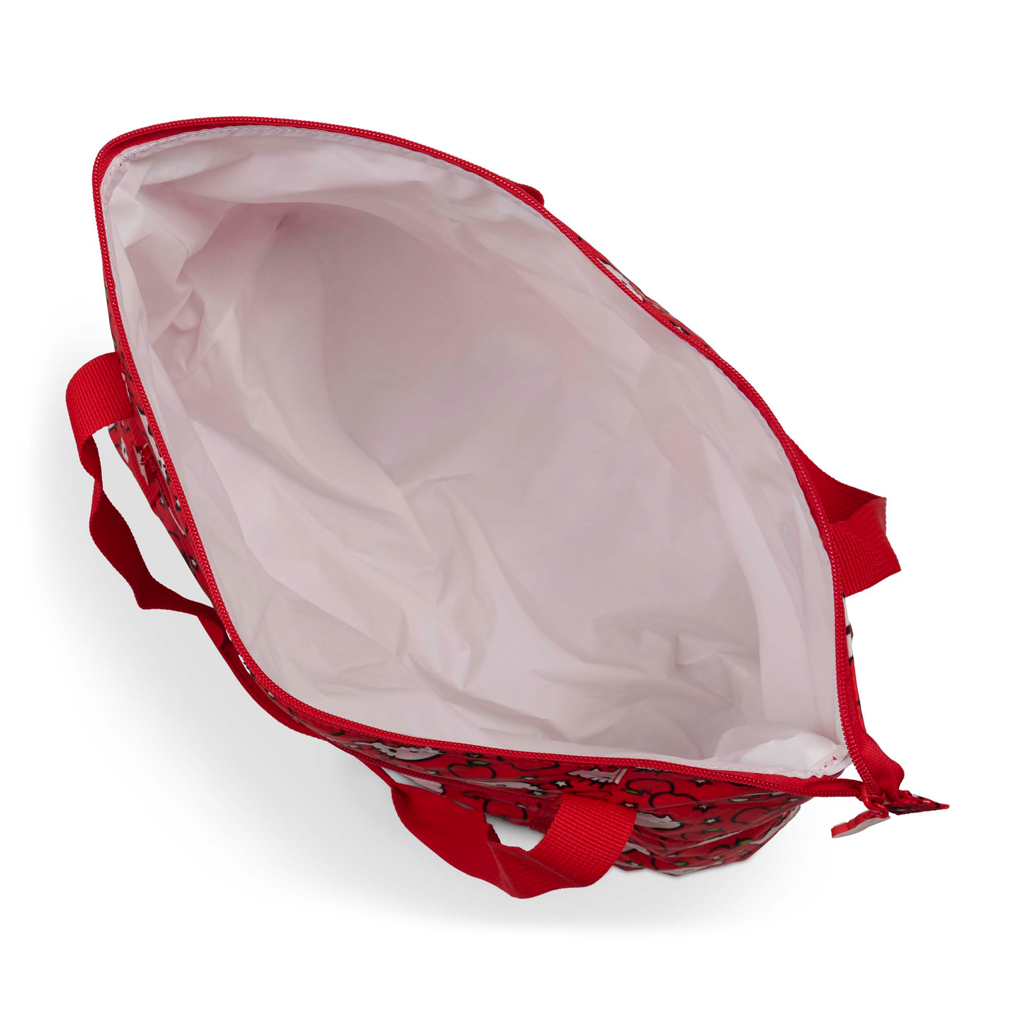 Insulated interior of Hello Kitty x Igloo cooler bag
