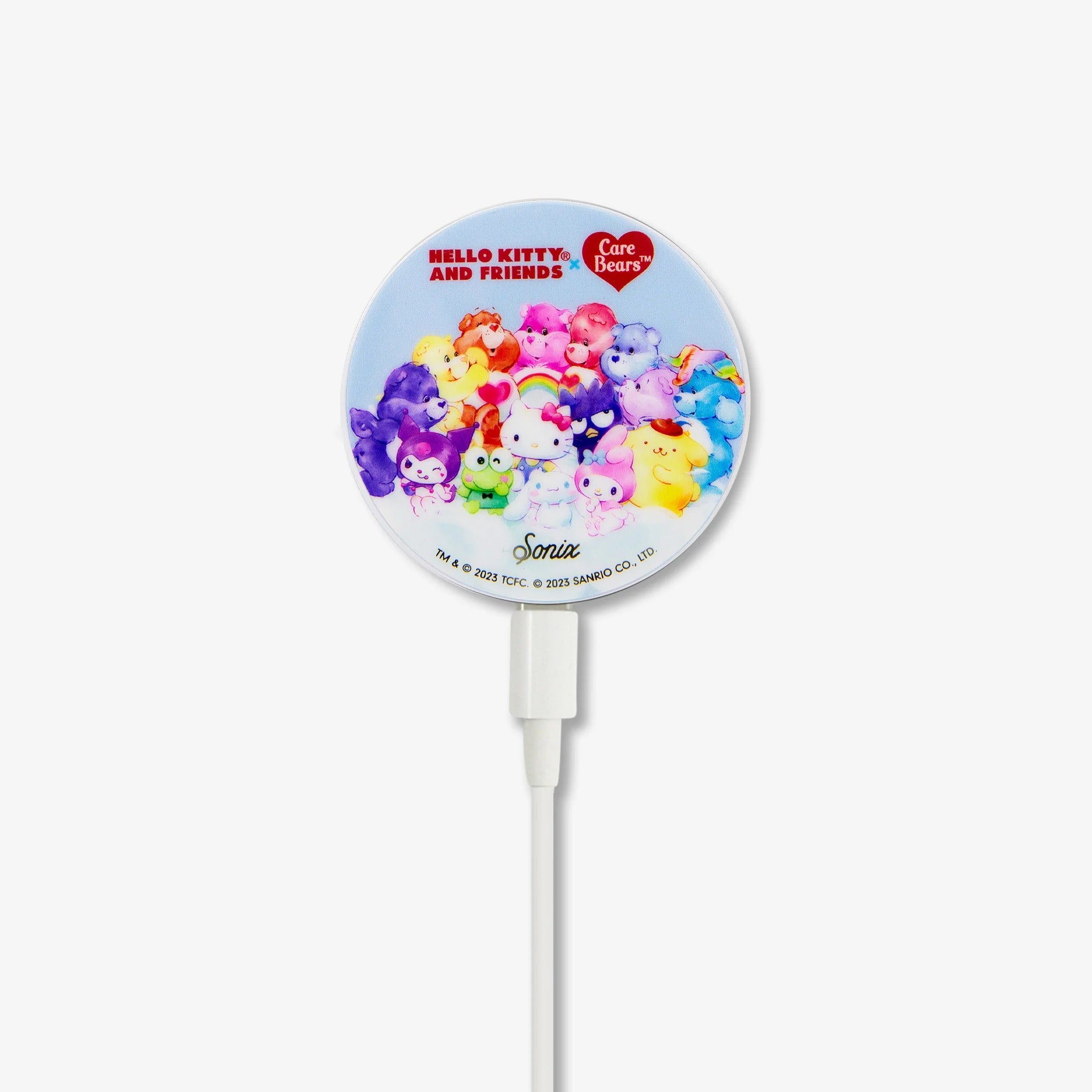 Portable phone charger with a vibrant, character-themed design, perfect for travel