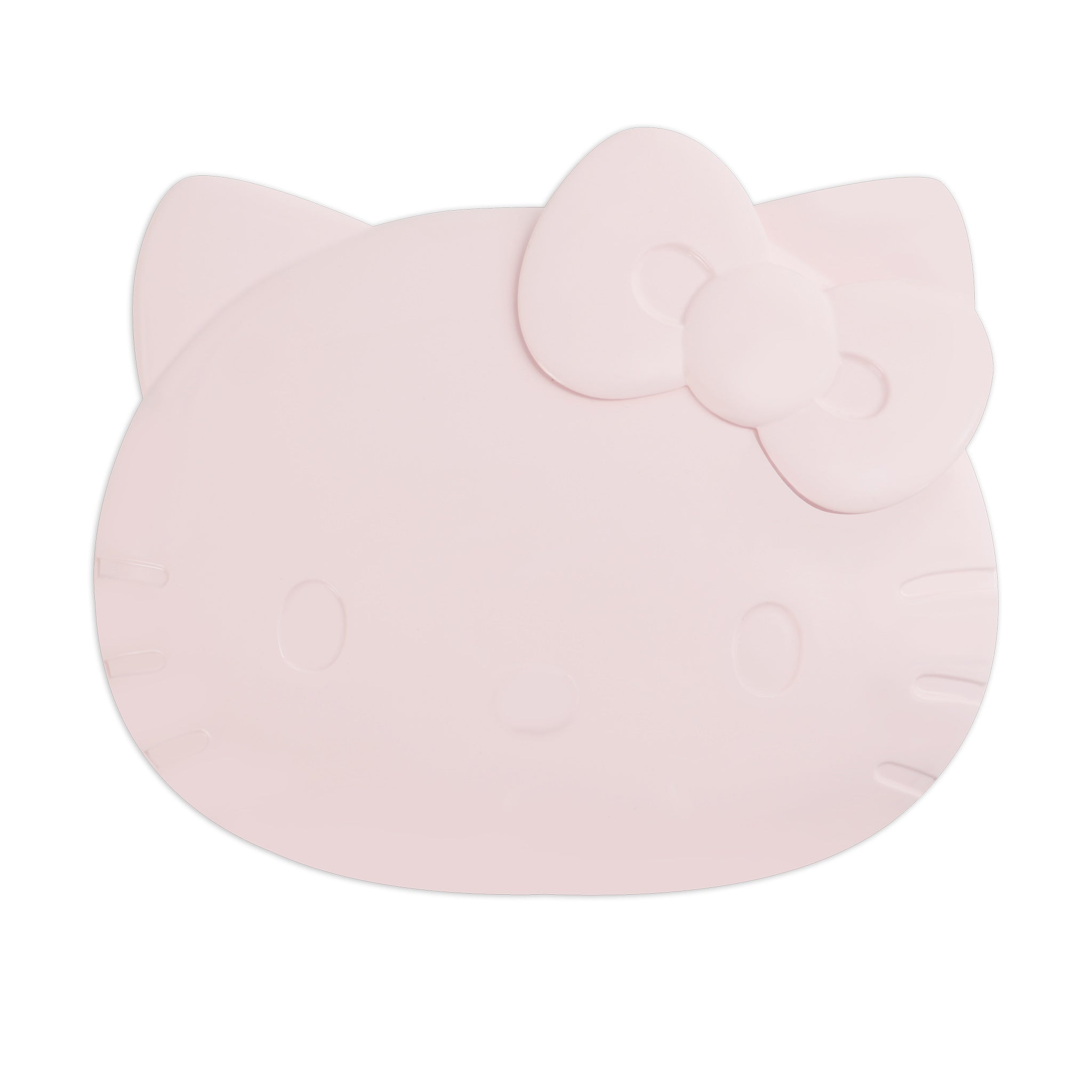 Front view of Hello Kitty LED compact mirror showing the kawaii design and illuminated mirror