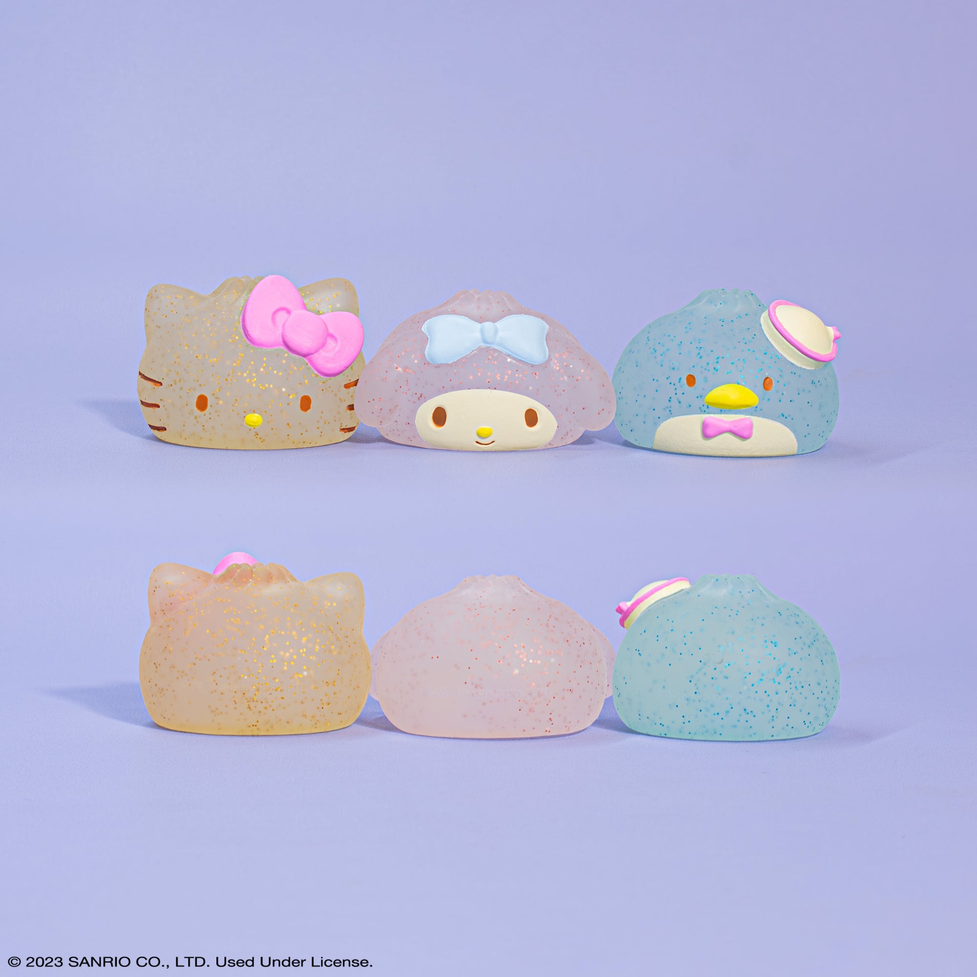My Melody pink squishy from the 3-piece gift set